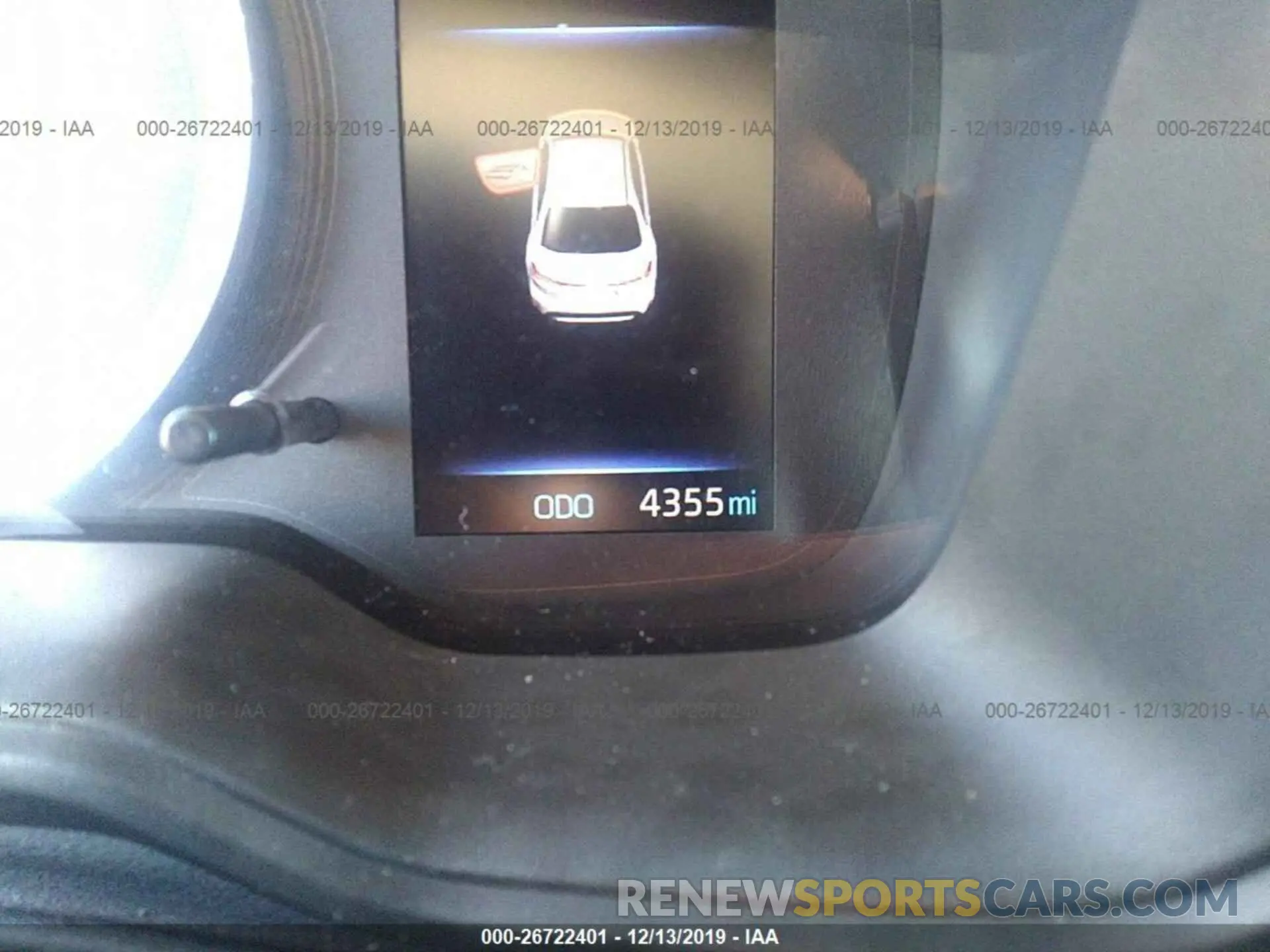 7 fotografías del automóvil dañado 5YFEPRAE7LP029585 TOYOTA COROLLA 2020
