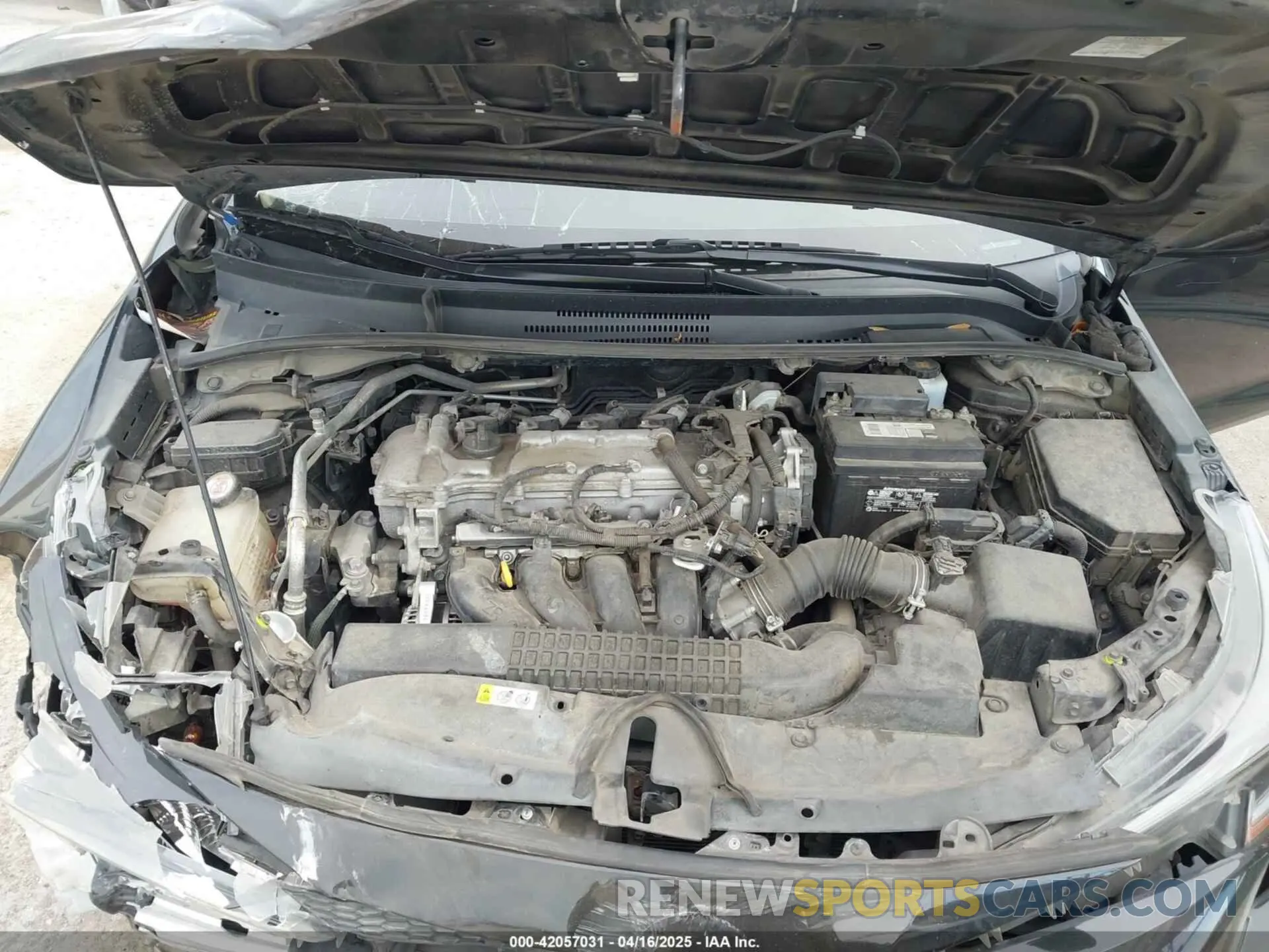10 fotografías del automóvil dañado 5YFEPRAE7LP029862 TOYOTA COROLLA 2020