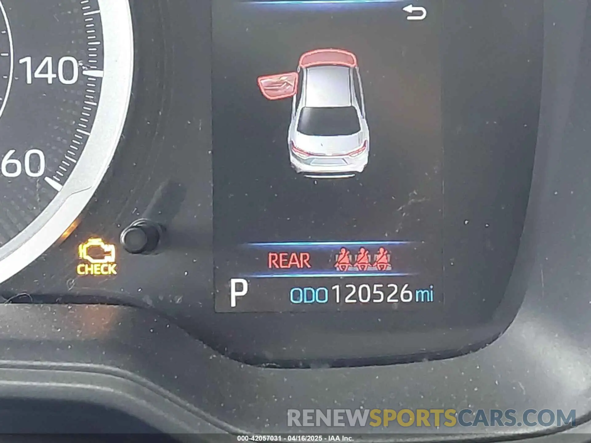 15 fotografías del automóvil dañado 5YFEPRAE7LP029862 TOYOTA COROLLA 2020