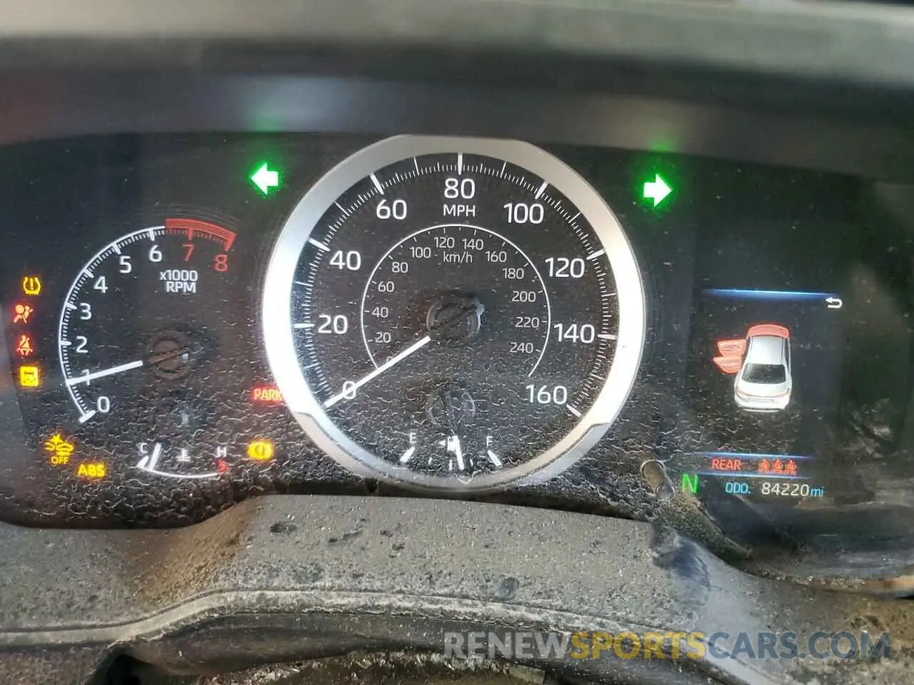 9 fotografías del automóvil dañado 5YFEPRAE7LP037623 TOYOTA COROLLA 2020