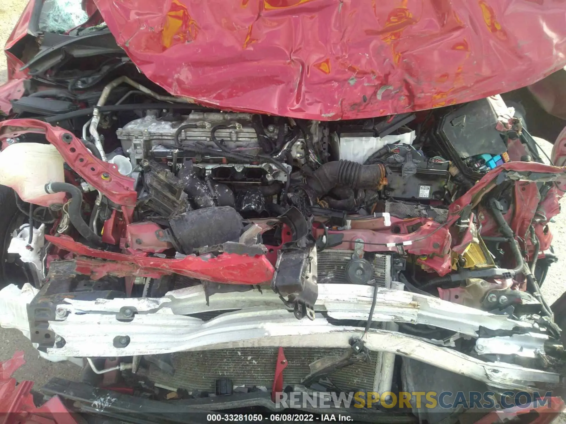 10 fotografías del automóvil dañado 5YFEPRAE7LP046127 TOYOTA COROLLA 2020