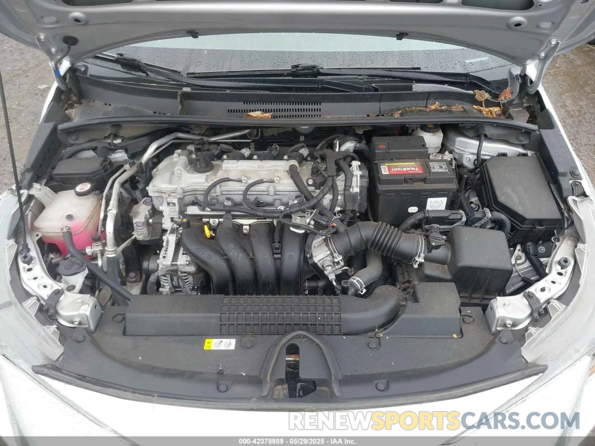 10 fotografías del automóvil dañado 5YFEPRAE7LP047472 TOYOTA COROLLA 2020