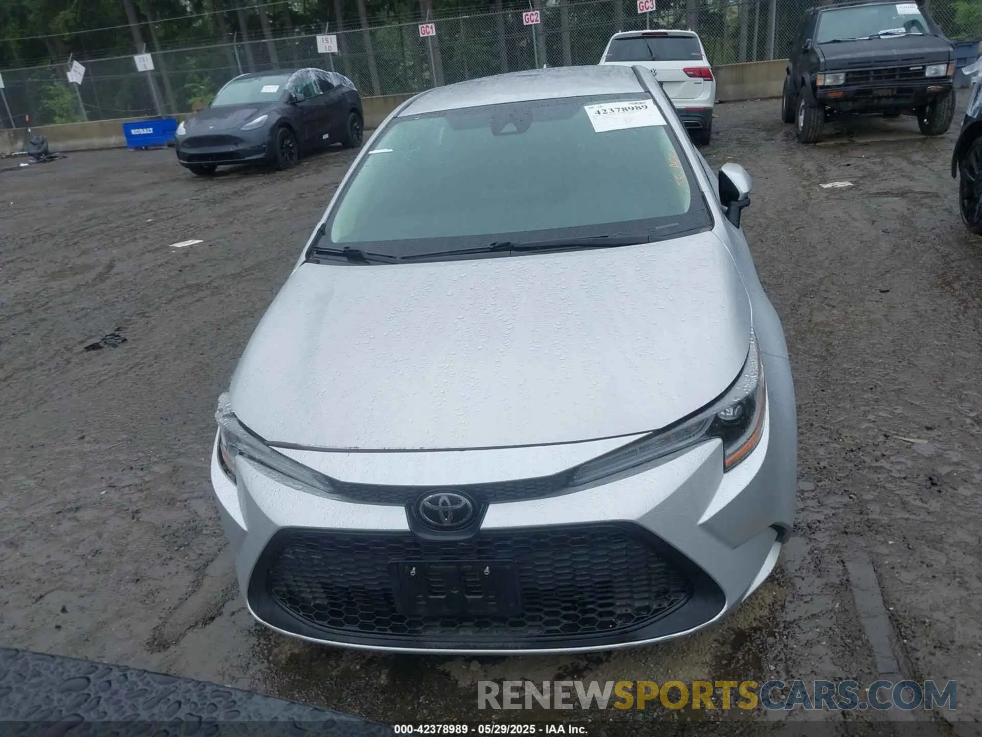 12 fotografías del automóvil dañado 5YFEPRAE7LP047472 TOYOTA COROLLA 2020