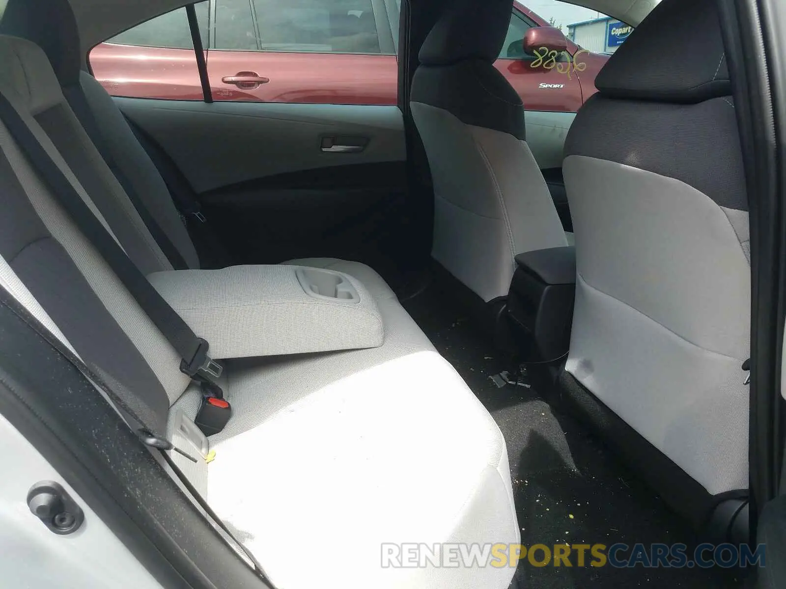 6 fotografías del automóvil dañado 5YFEPRAE7LP053272 TOYOTA COROLLA 2020