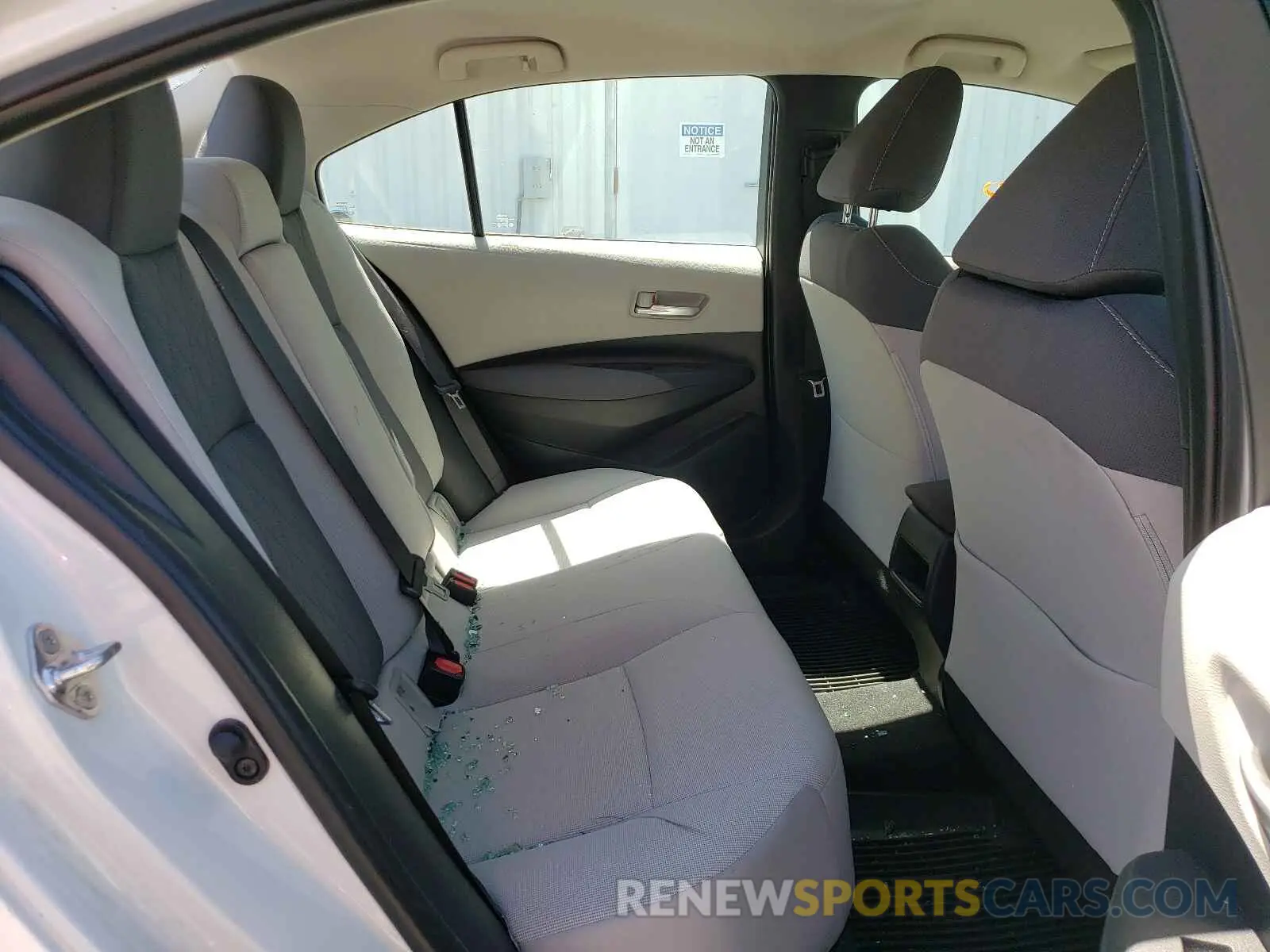 6 fotografías del automóvil dañado 5YFEPRAE7LP067513 TOYOTA COROLLA 2020