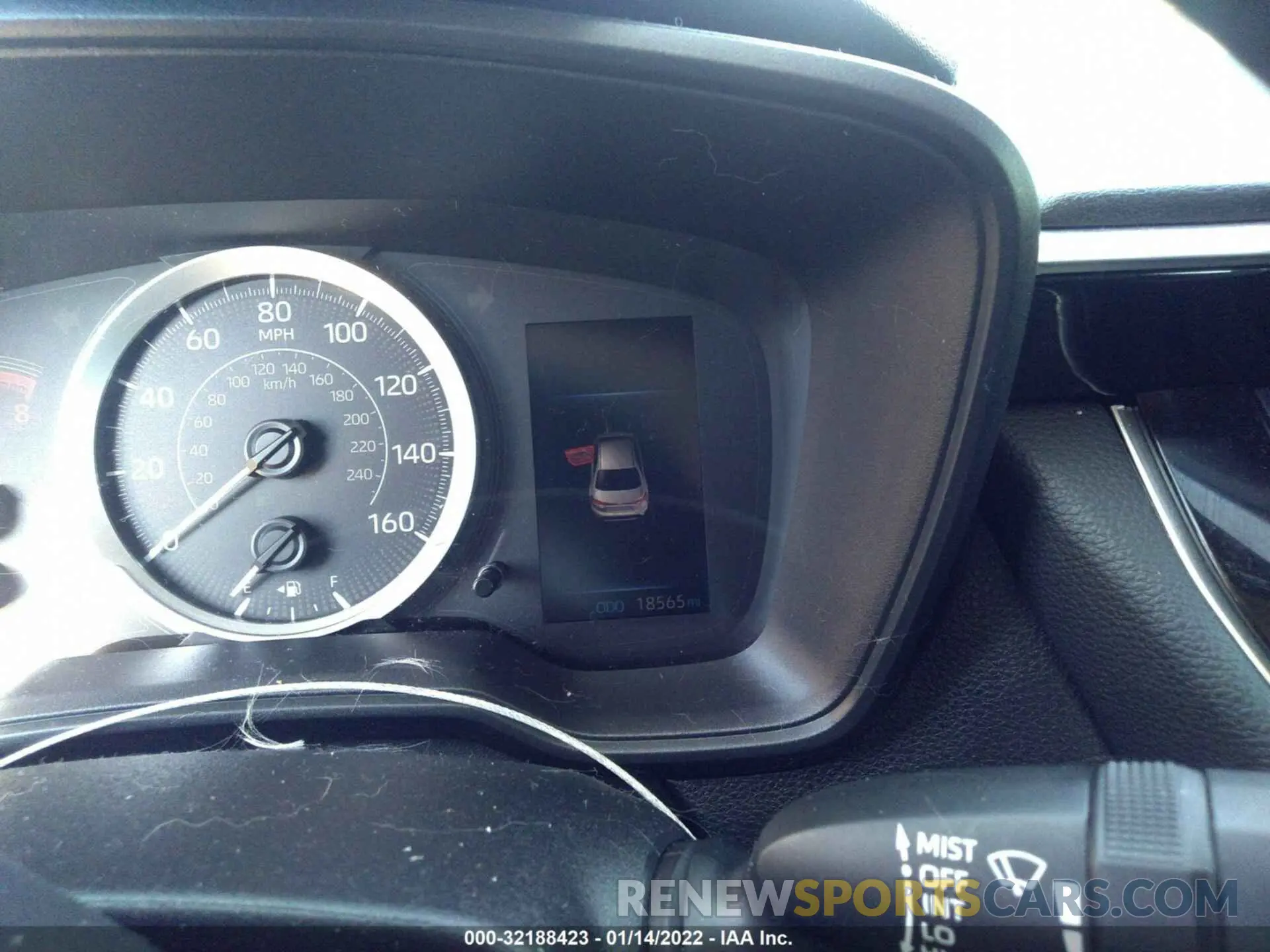 7 fotografías del automóvil dañado 5YFEPRAE7LP069472 TOYOTA COROLLA 2020