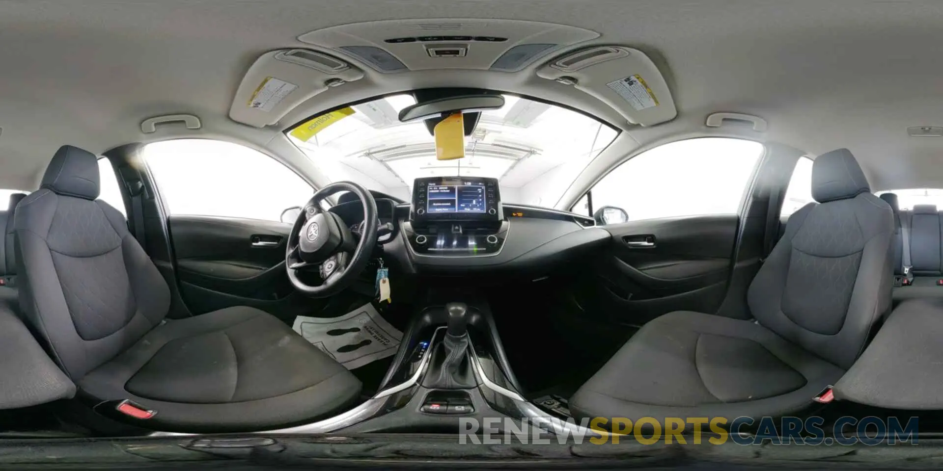 3 fotografías del automóvil dañado 5YFEPRAE7LP073229 TOYOTA COROLLA 2020