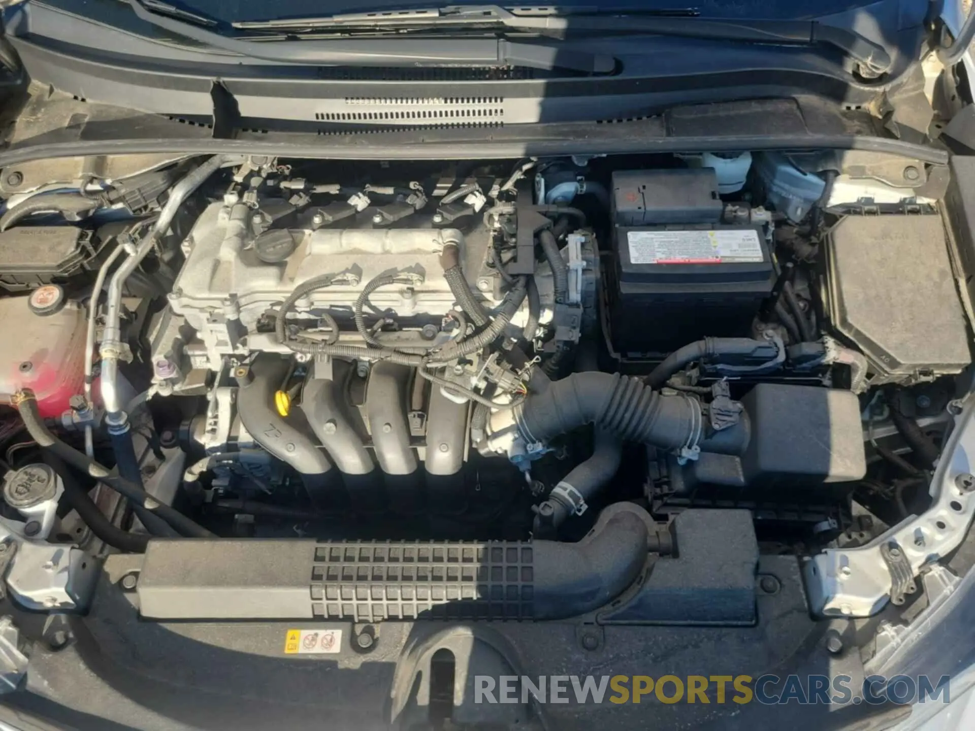 10 fotografías del automóvil dañado 5YFEPRAE7LP084313 TOYOTA COROLLA 2020