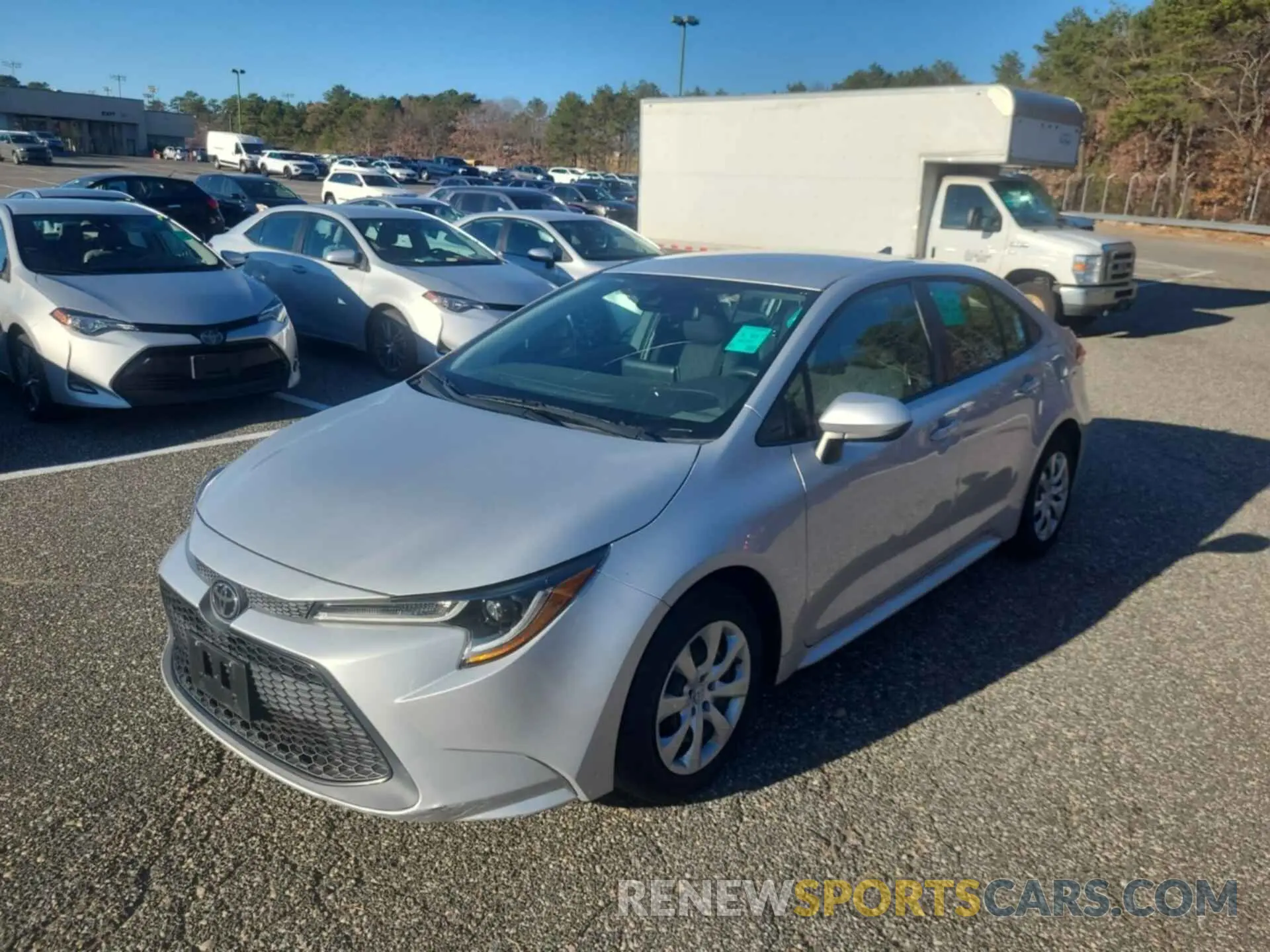 11 fotografías del automóvil dañado 5YFEPRAE7LP084313 TOYOTA COROLLA 2020