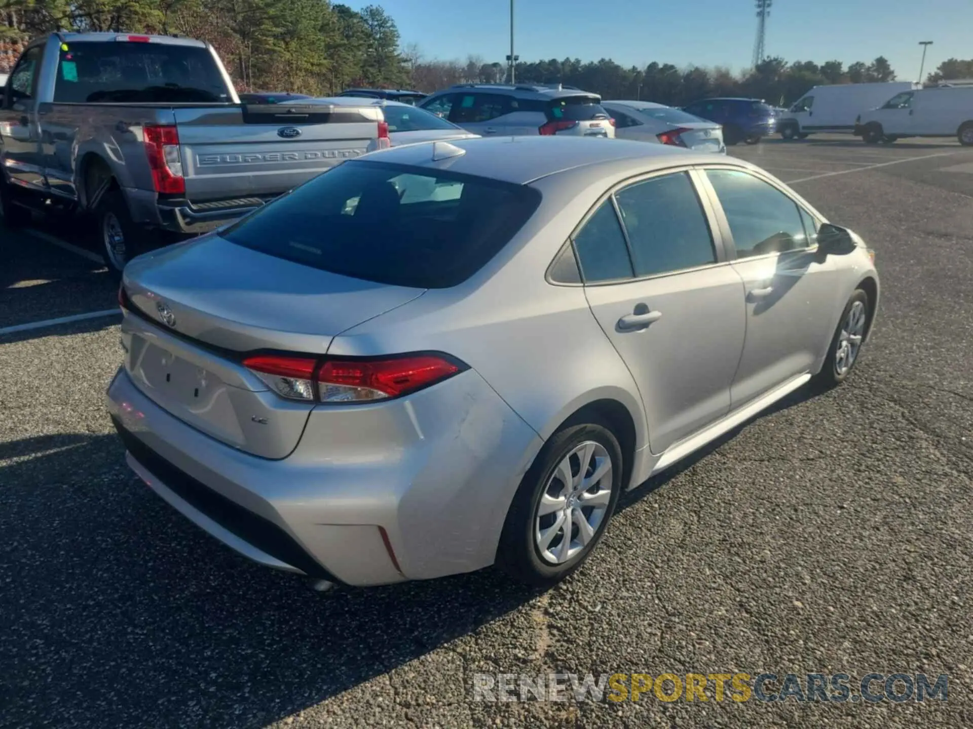 14 fotografías del automóvil dañado 5YFEPRAE7LP084313 TOYOTA COROLLA 2020