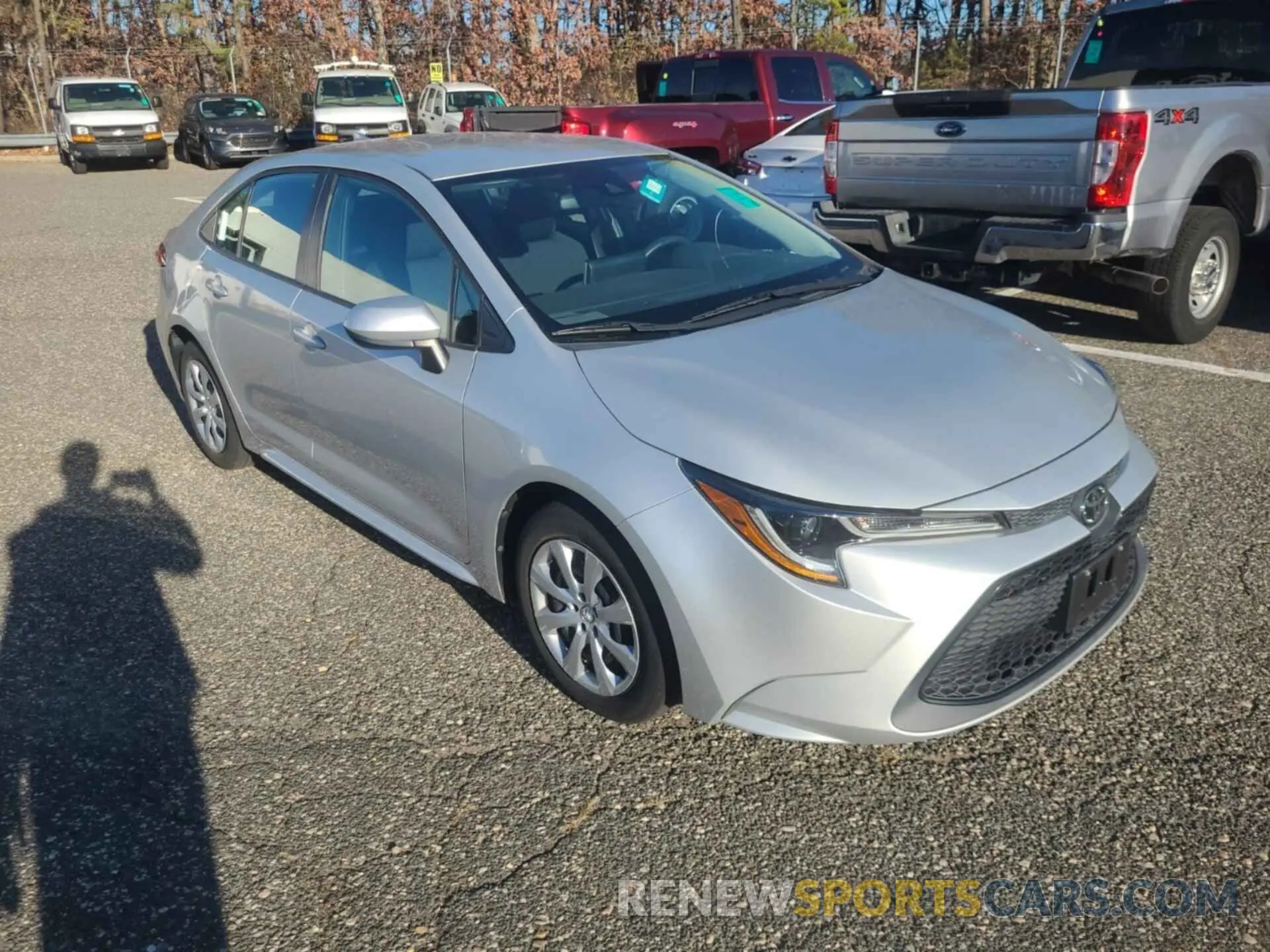 4 fotografías del automóvil dañado 5YFEPRAE7LP084313 TOYOTA COROLLA 2020