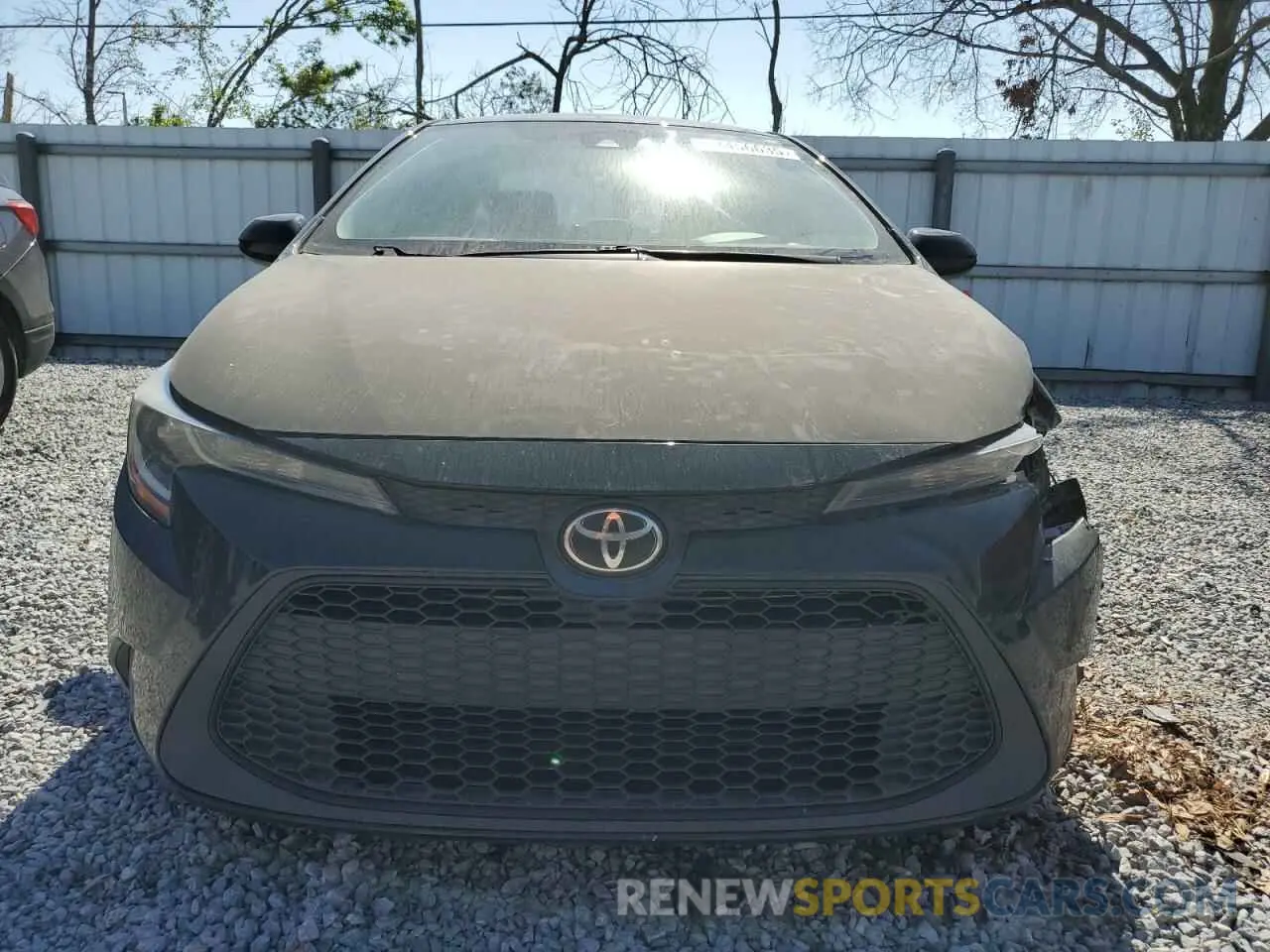 5 fotografías del automóvil dañado 5YFEPRAE7LP086210 TOYOTA COROLLA 2020
