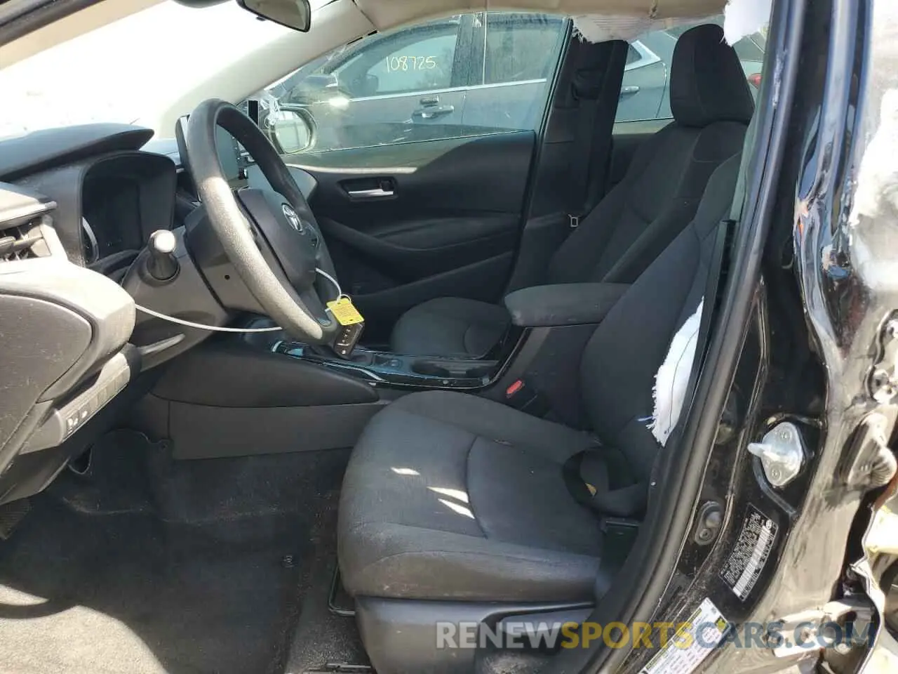7 fotografías del automóvil dañado 5YFEPRAE7LP086210 TOYOTA COROLLA 2020