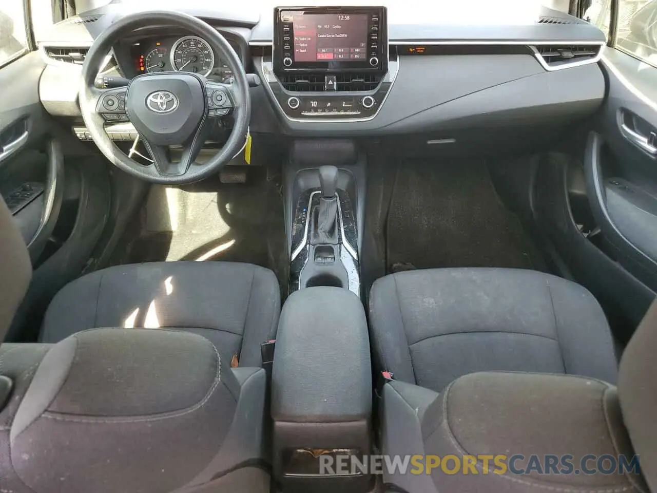 8 fotografías del automóvil dañado 5YFEPRAE7LP086210 TOYOTA COROLLA 2020