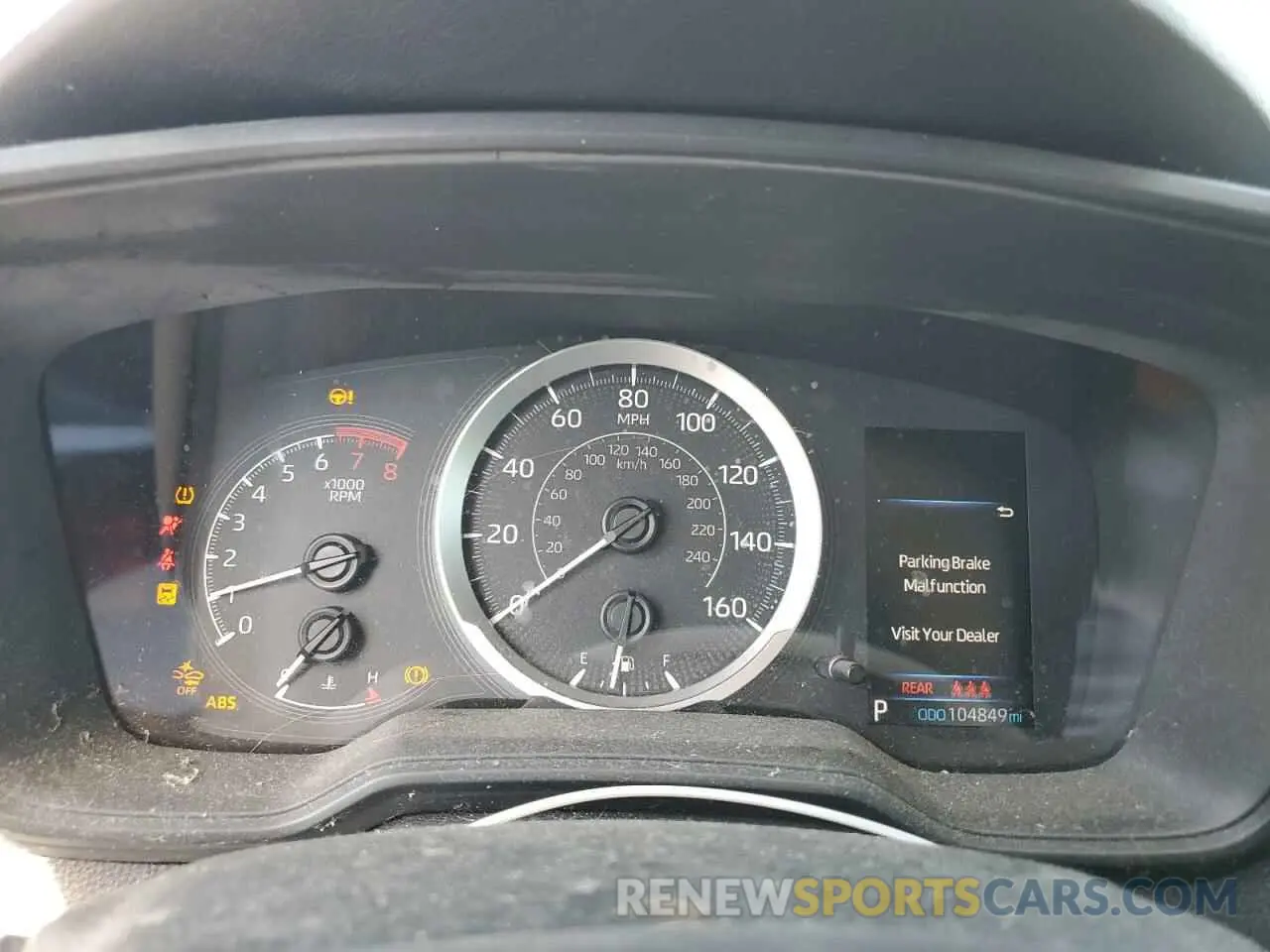 9 fotografías del automóvil dañado 5YFEPRAE7LP086210 TOYOTA COROLLA 2020
