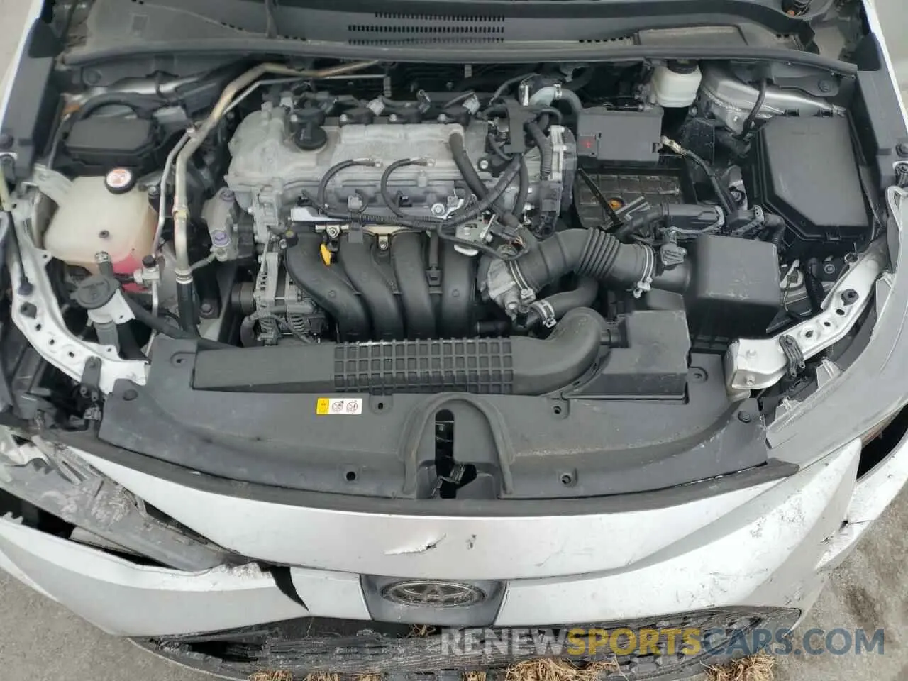 11 fotografías del automóvil dañado 5YFEPRAE7LP086837 TOYOTA COROLLA 2020