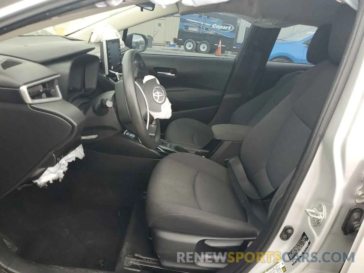 7 fotografías del automóvil dañado 5YFEPRAE7LP086837 TOYOTA COROLLA 2020