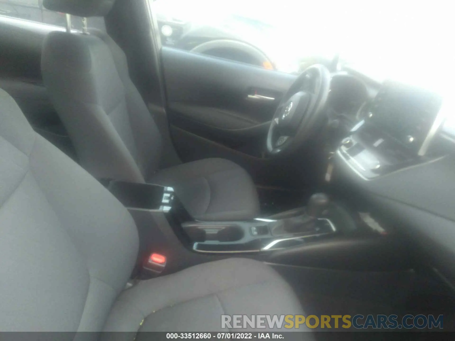 5 fotografías del automóvil dañado 5YFEPRAE7LP106150 TOYOTA COROLLA 2020