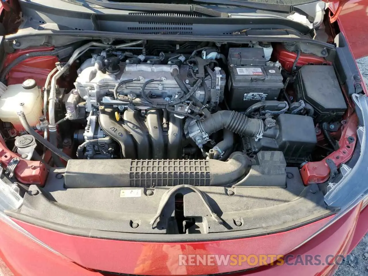 11 fotografías del automóvil dañado 5YFEPRAE7LP110487 TOYOTA COROLLA 2020