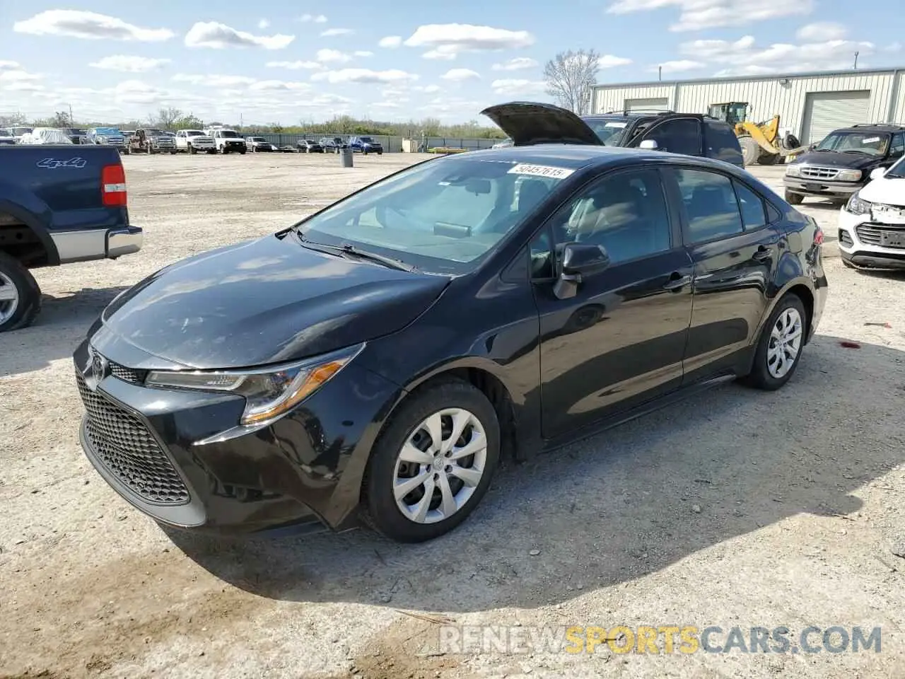 1 fotografías del automóvil dañado 5YFEPRAE7LP113552 TOYOTA COROLLA 2020