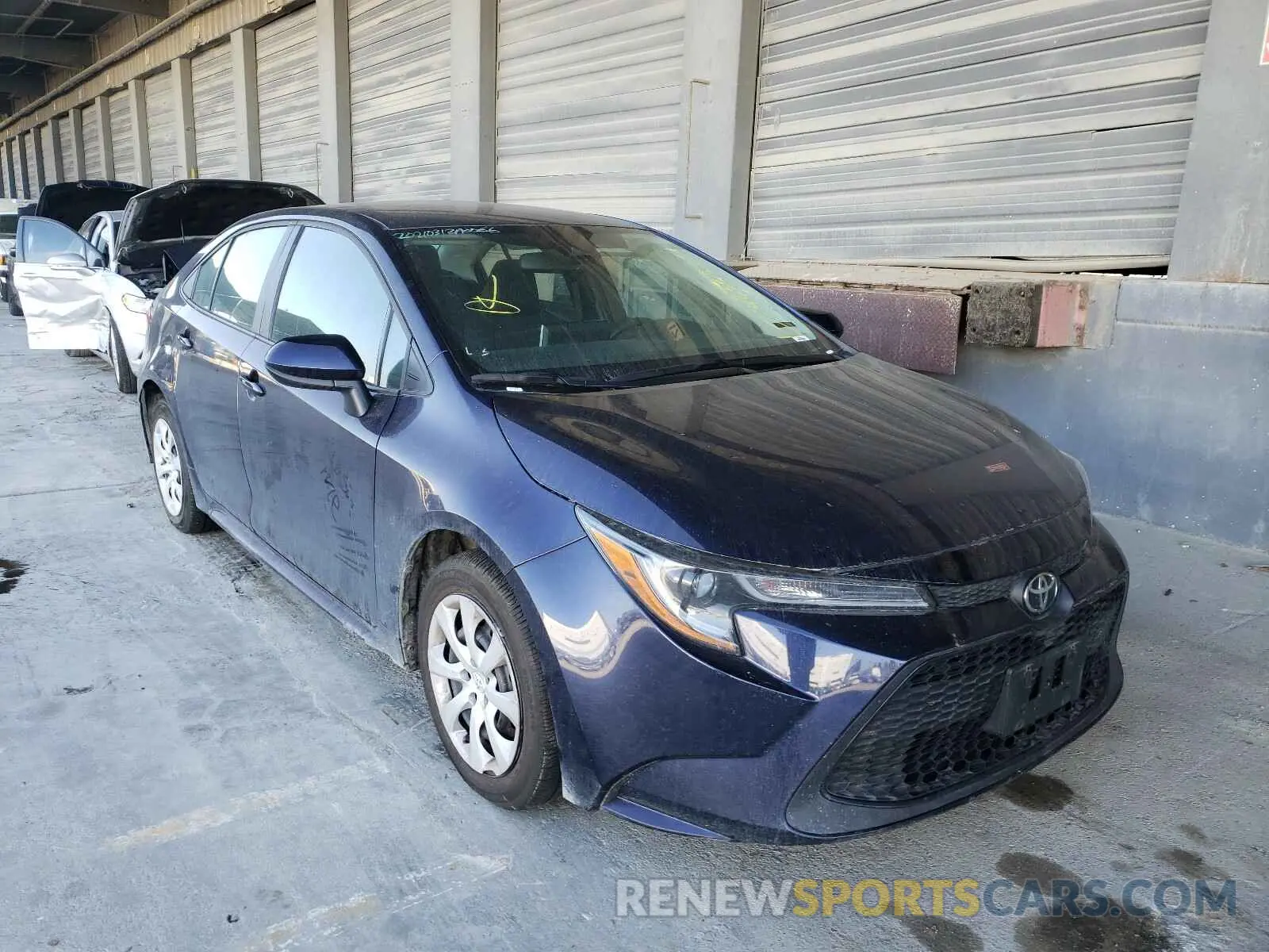 1 fotografías del automóvil dañado 5YFEPRAE7LP114393 TOYOTA COROLLA 2020