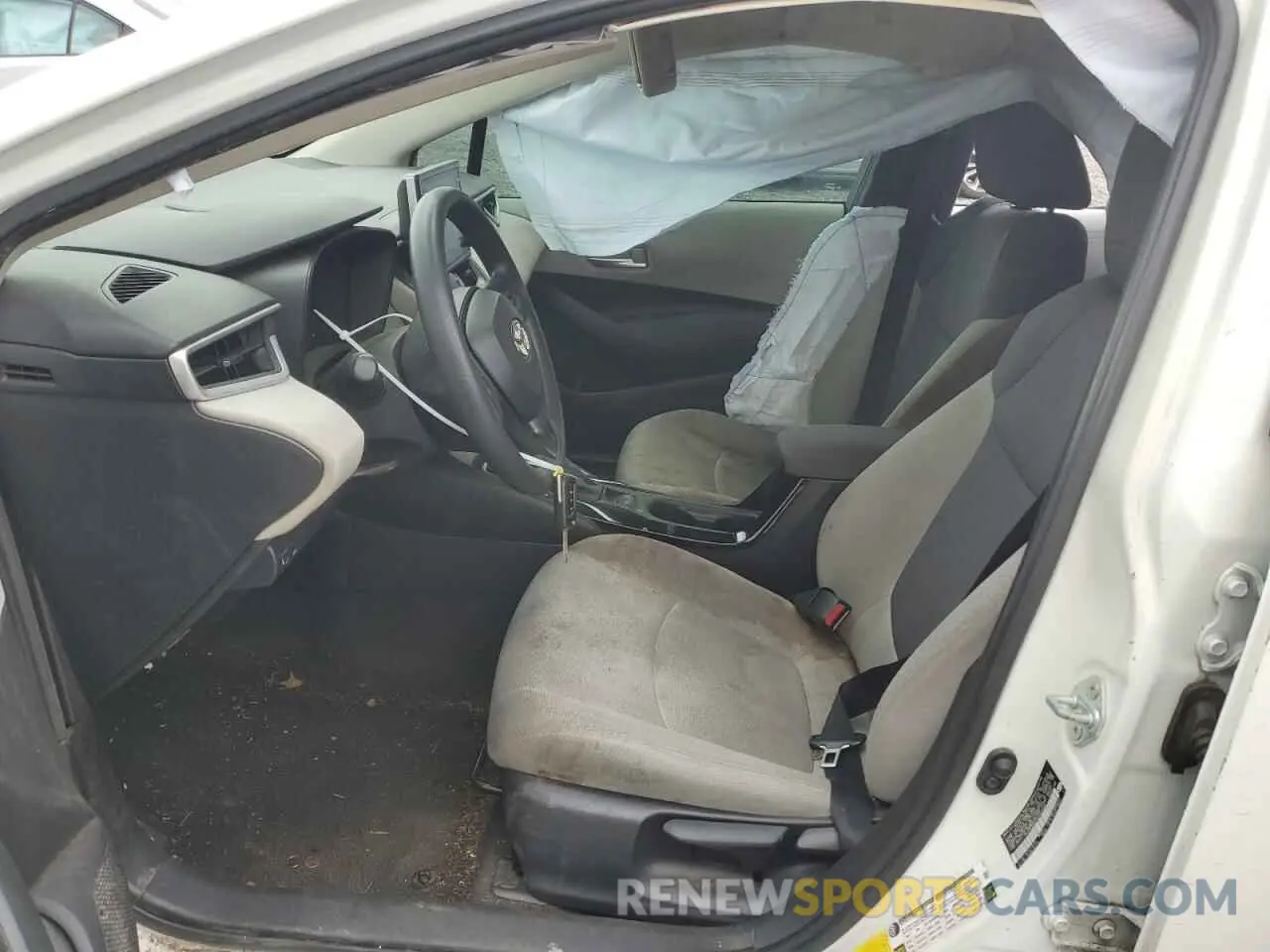7 fotografías del automóvil dañado 5YFEPRAE7LP122588 TOYOTA COROLLA 2020