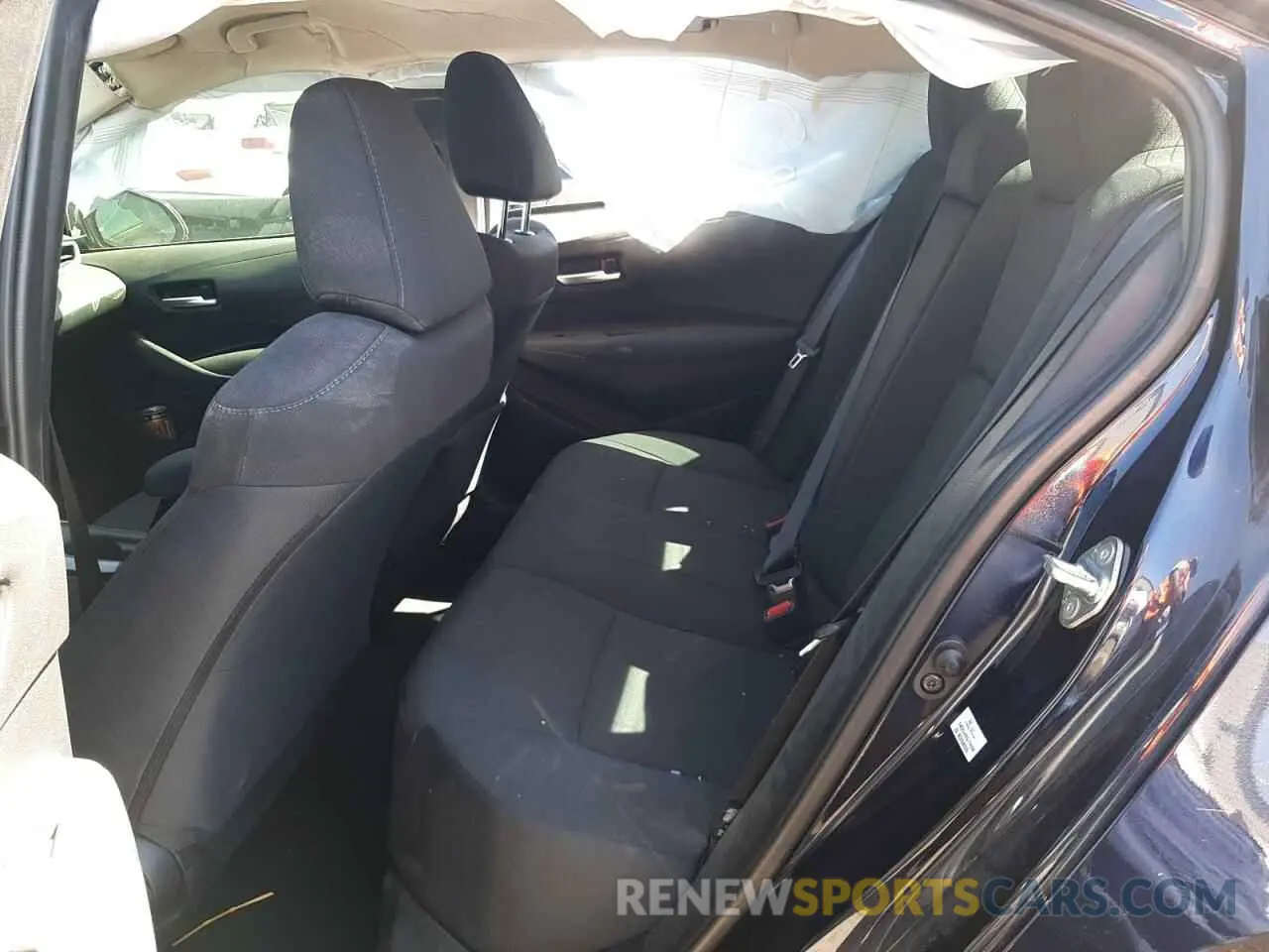 6 fotografías del automóvil dañado 5YFEPRAE7LP140508 TOYOTA COROLLA 2020