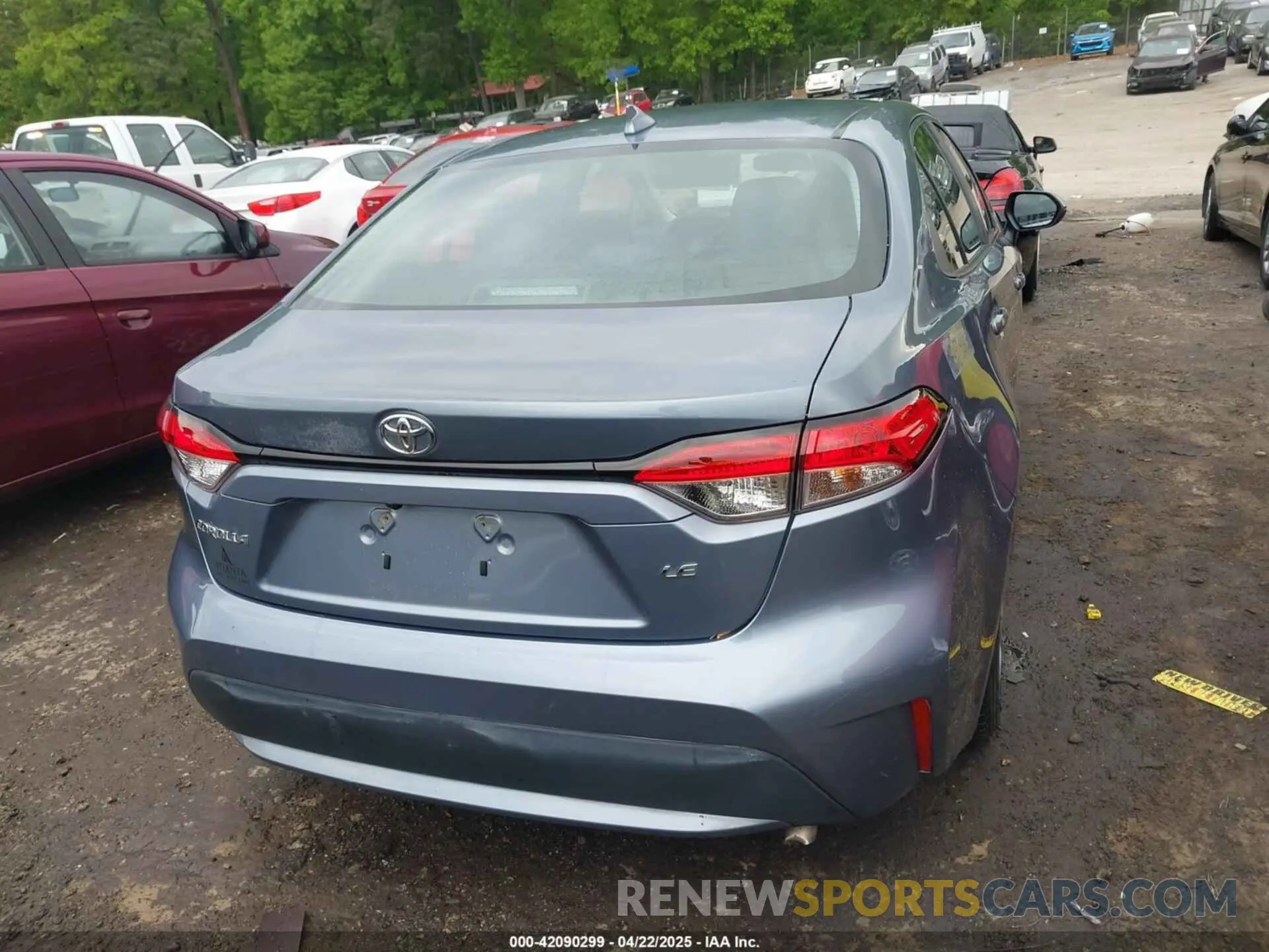 16 fotografías del automóvil dañado 5YFEPRAE7LP141612 TOYOTA COROLLA 2020