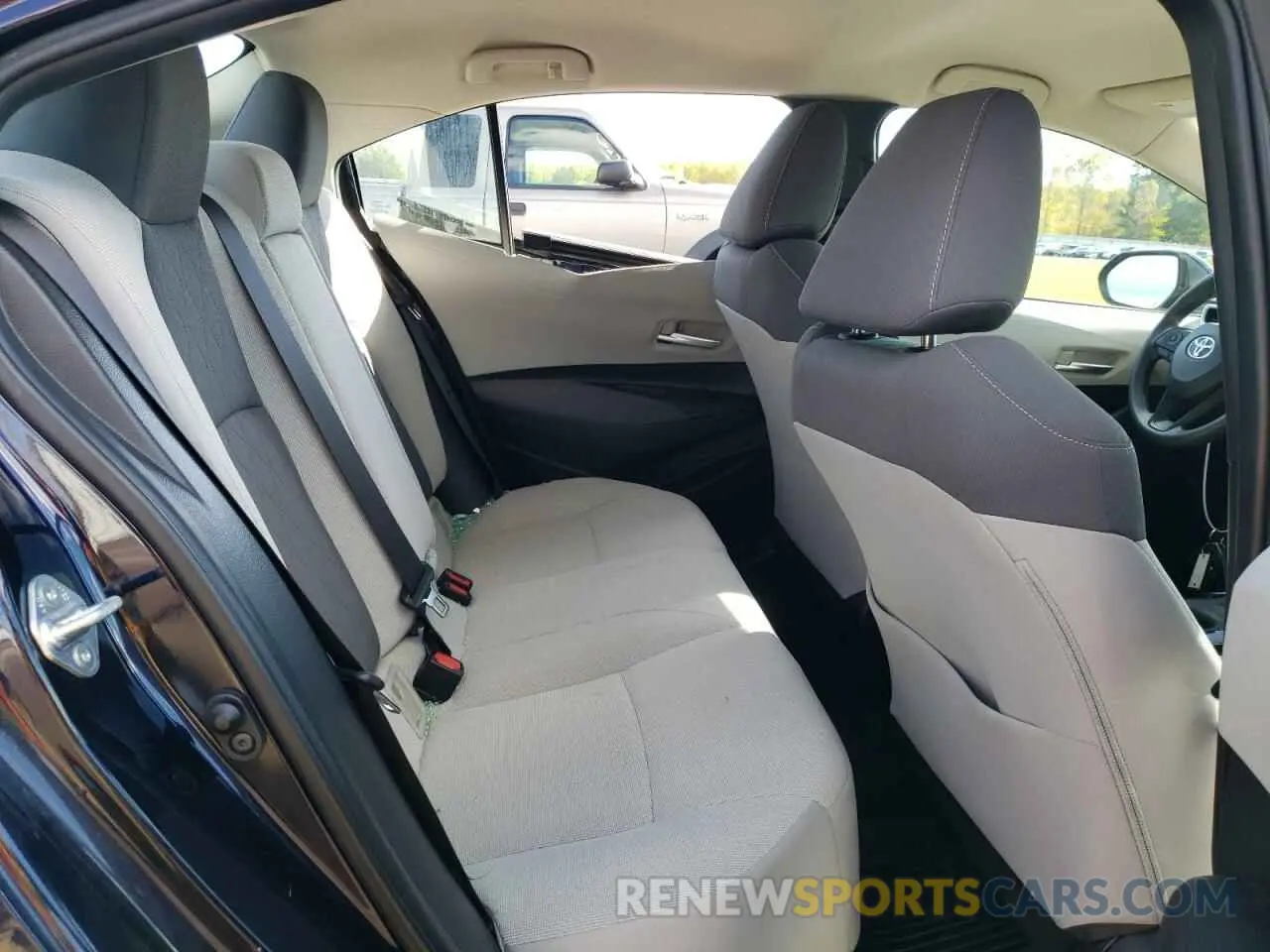 10 fotografías del automóvil dañado 5YFEPRAE7LP143666 TOYOTA COROLLA 2020