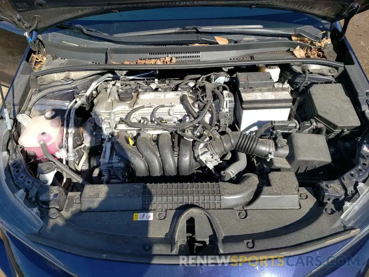 11 fotografías del automóvil dañado 5YFEPRAE7LP143666 TOYOTA COROLLA 2020