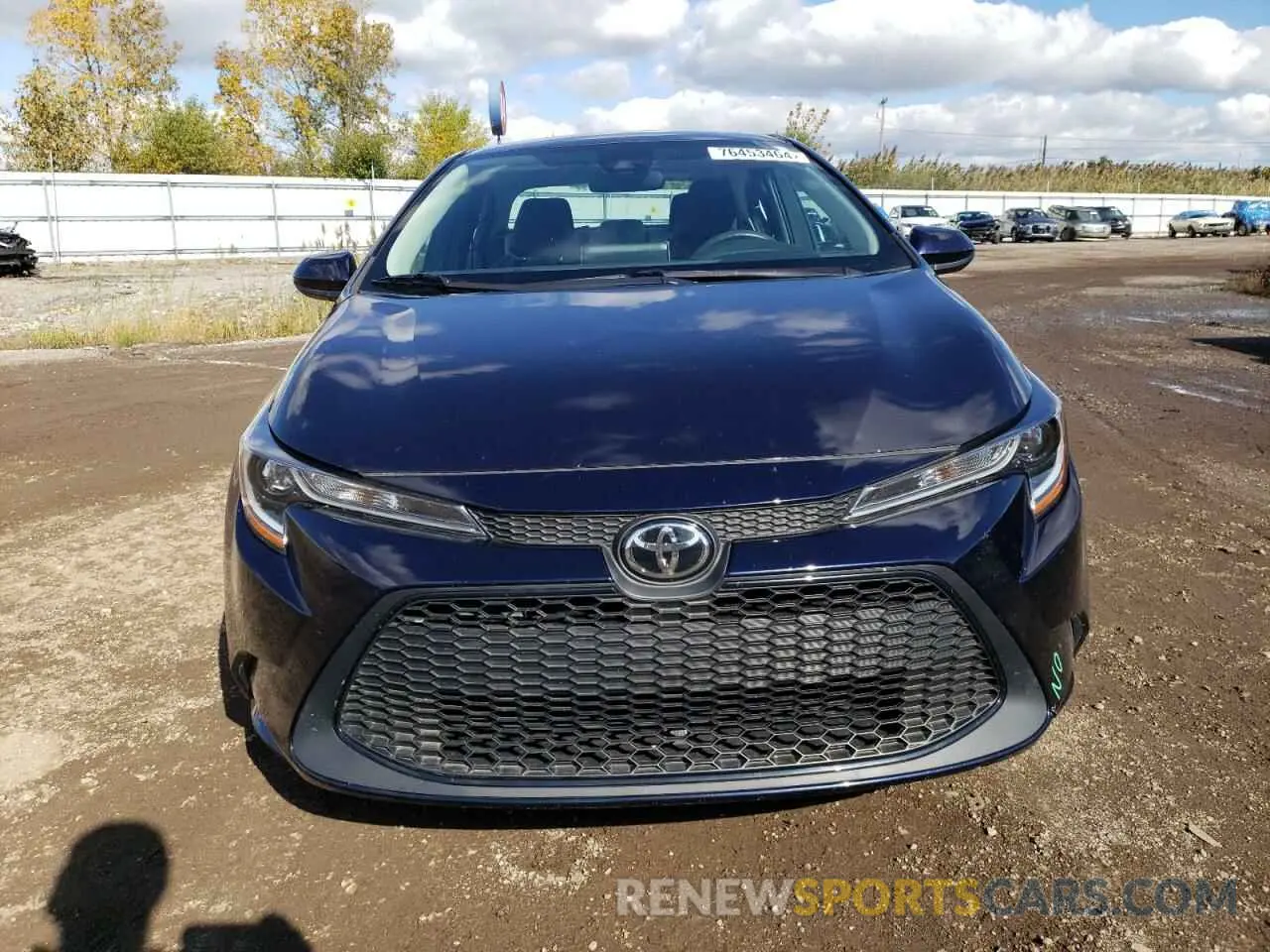 5 fotografías del automóvil dañado 5YFEPRAE7LP143666 TOYOTA COROLLA 2020