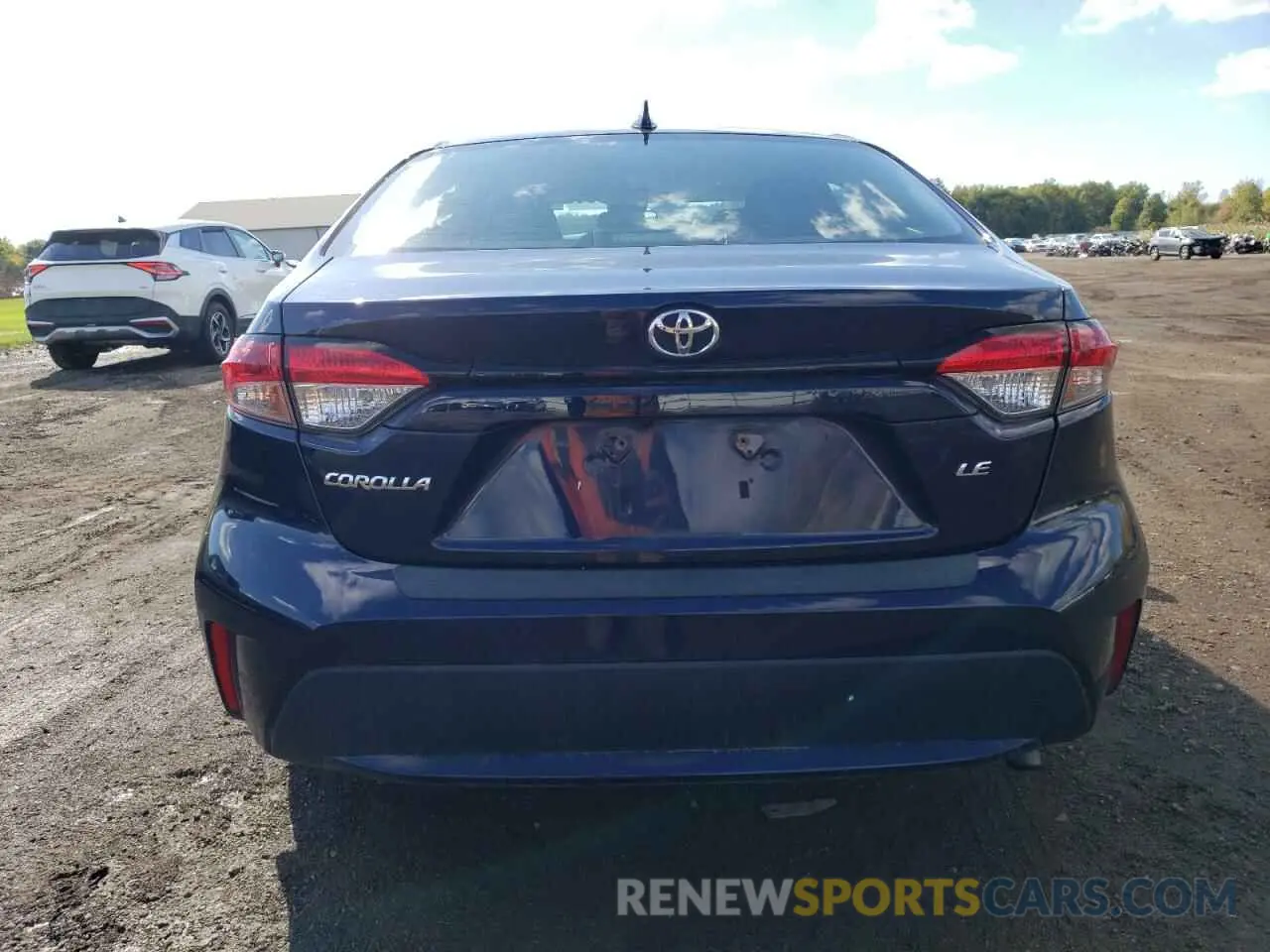 6 fotografías del automóvil dañado 5YFEPRAE7LP143666 TOYOTA COROLLA 2020