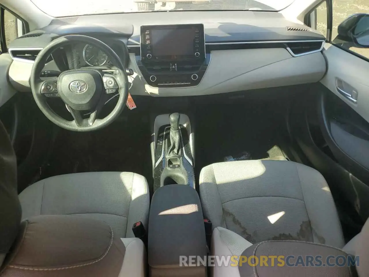 8 fotografías del automóvil dañado 5YFEPRAE7LP145143 TOYOTA COROLLA 2020