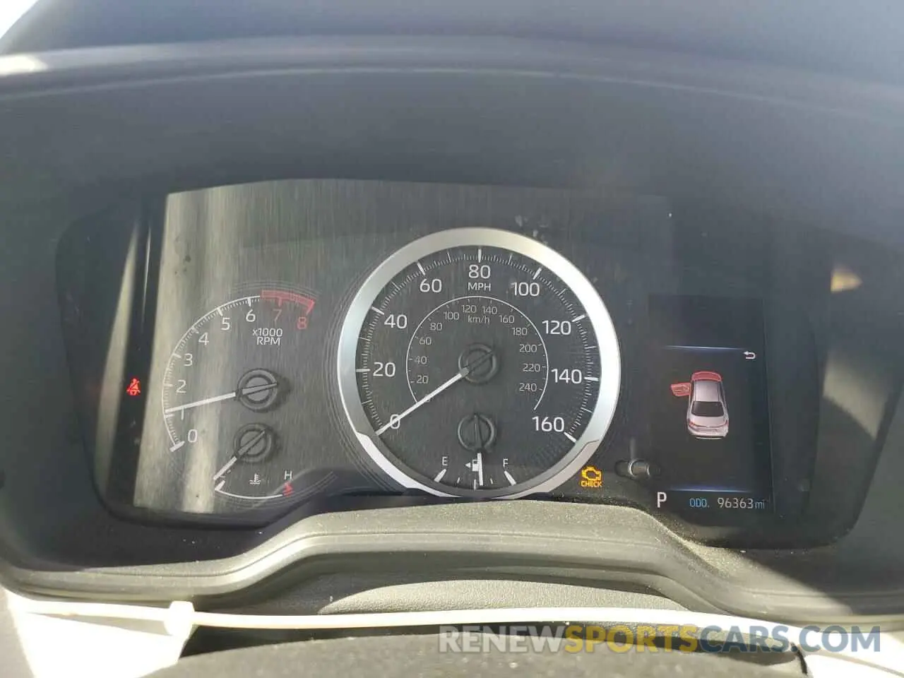 9 fotografías del automóvil dañado 5YFEPRAE7LP145143 TOYOTA COROLLA 2020