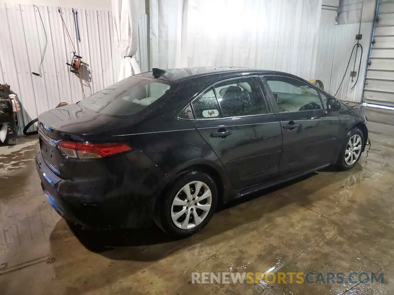 3 fotografías del automóvil dañado 5YFEPRAE8LP004078 TOYOTA COROLLA 2020