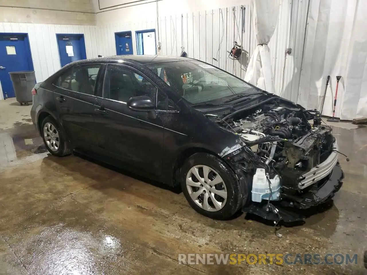 4 fotografías del automóvil dañado 5YFEPRAE8LP004078 TOYOTA COROLLA 2020