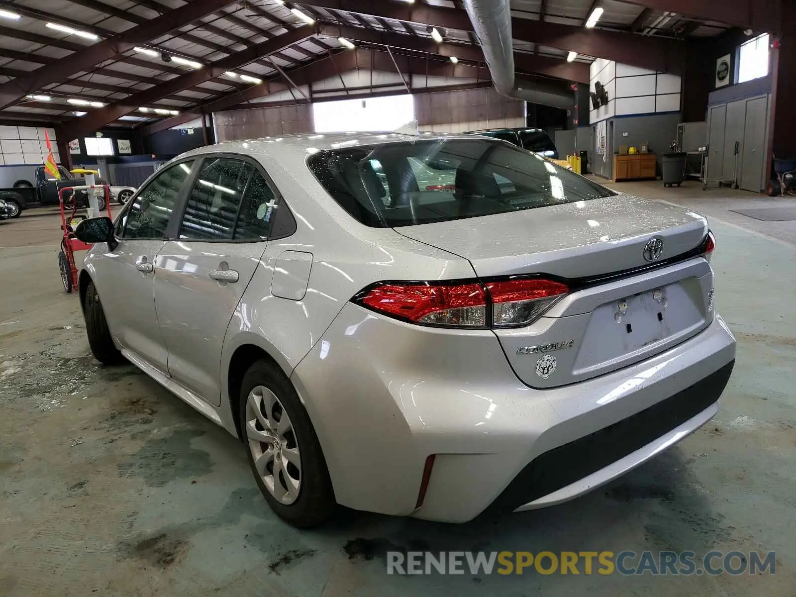 3 fotografías del automóvil dañado 5YFEPRAE8LP035914 TOYOTA COROLLA 2020