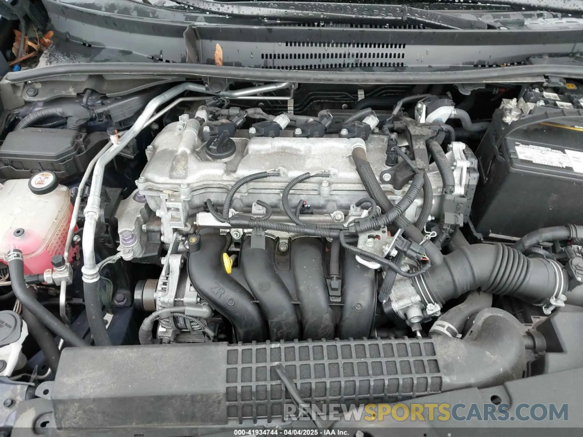 10 fotografías del automóvil dañado 5YFEPRAE8LP038893 TOYOTA COROLLA 2020