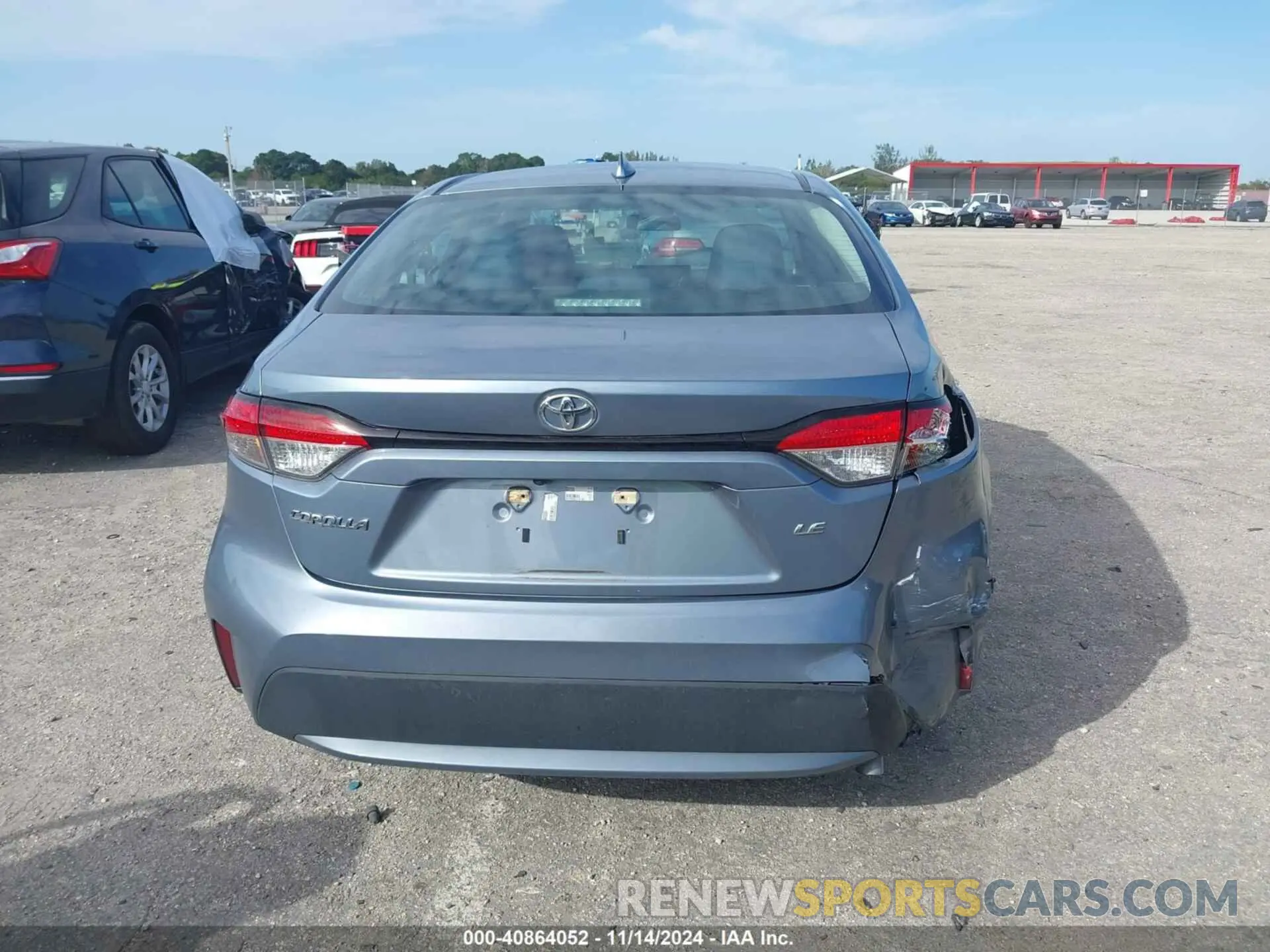 16 fotografías del automóvil dañado 5YFEPRAE8LP041485 TOYOTA COROLLA 2020