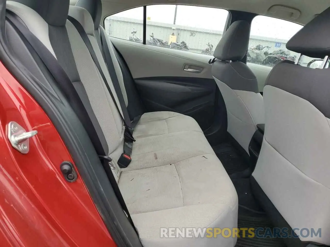 10 fotografías del automóvil dañado 5YFEPRAE8LP042569 TOYOTA COROLLA 2020