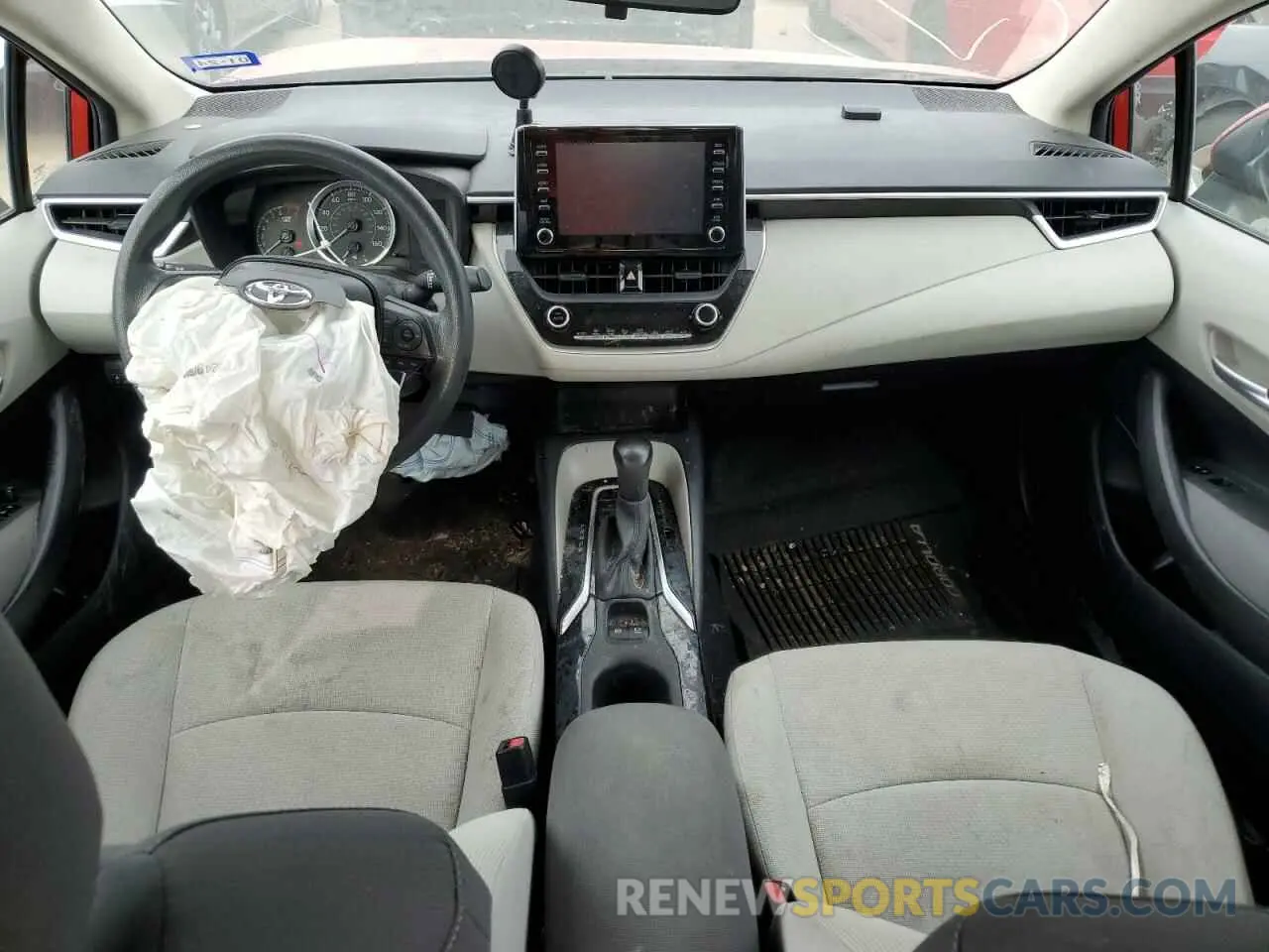 8 fotografías del automóvil dañado 5YFEPRAE8LP042569 TOYOTA COROLLA 2020