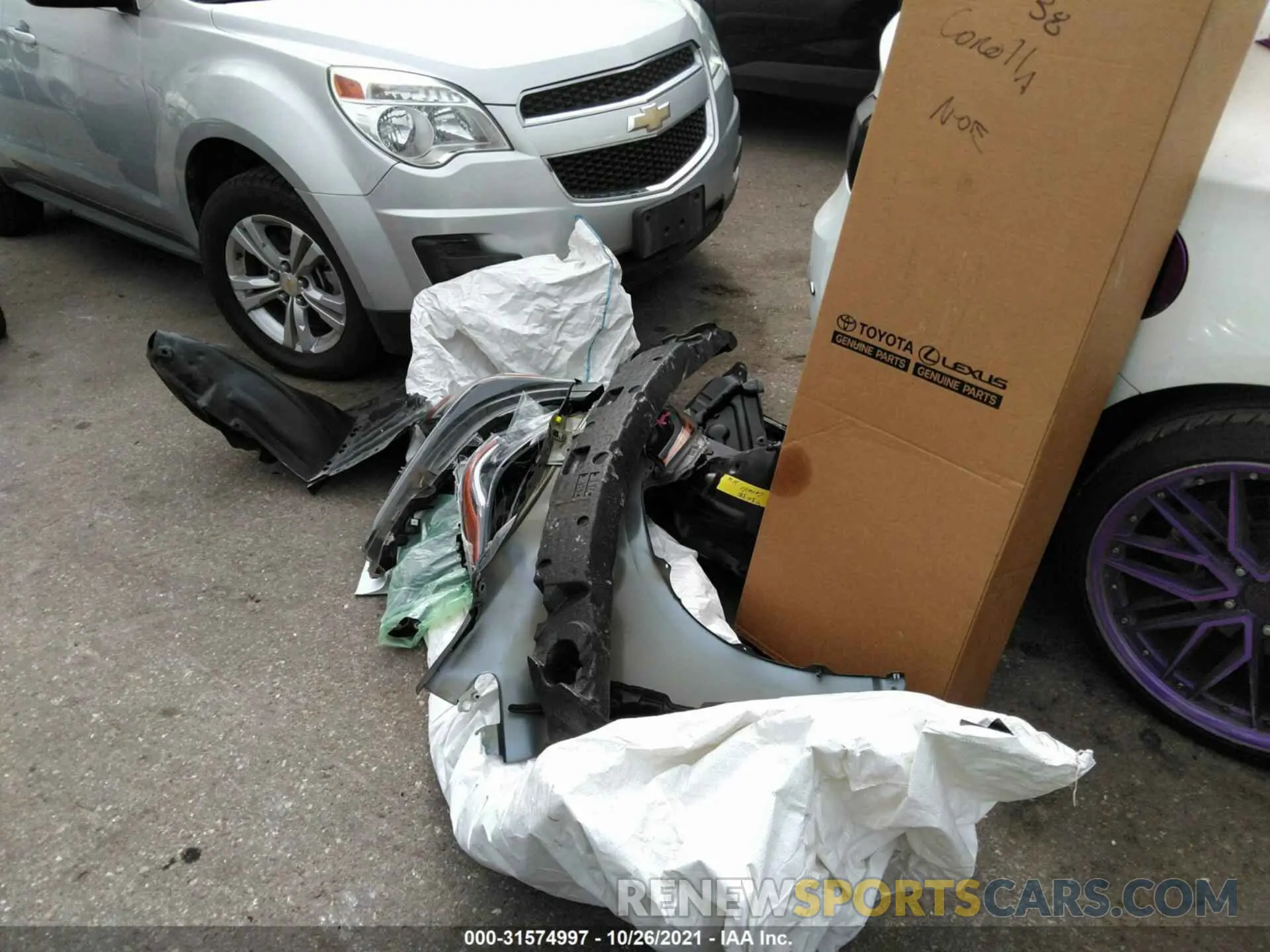 12 fotografías del automóvil dañado 5YFEPRAE8LP044063 TOYOTA COROLLA 2020