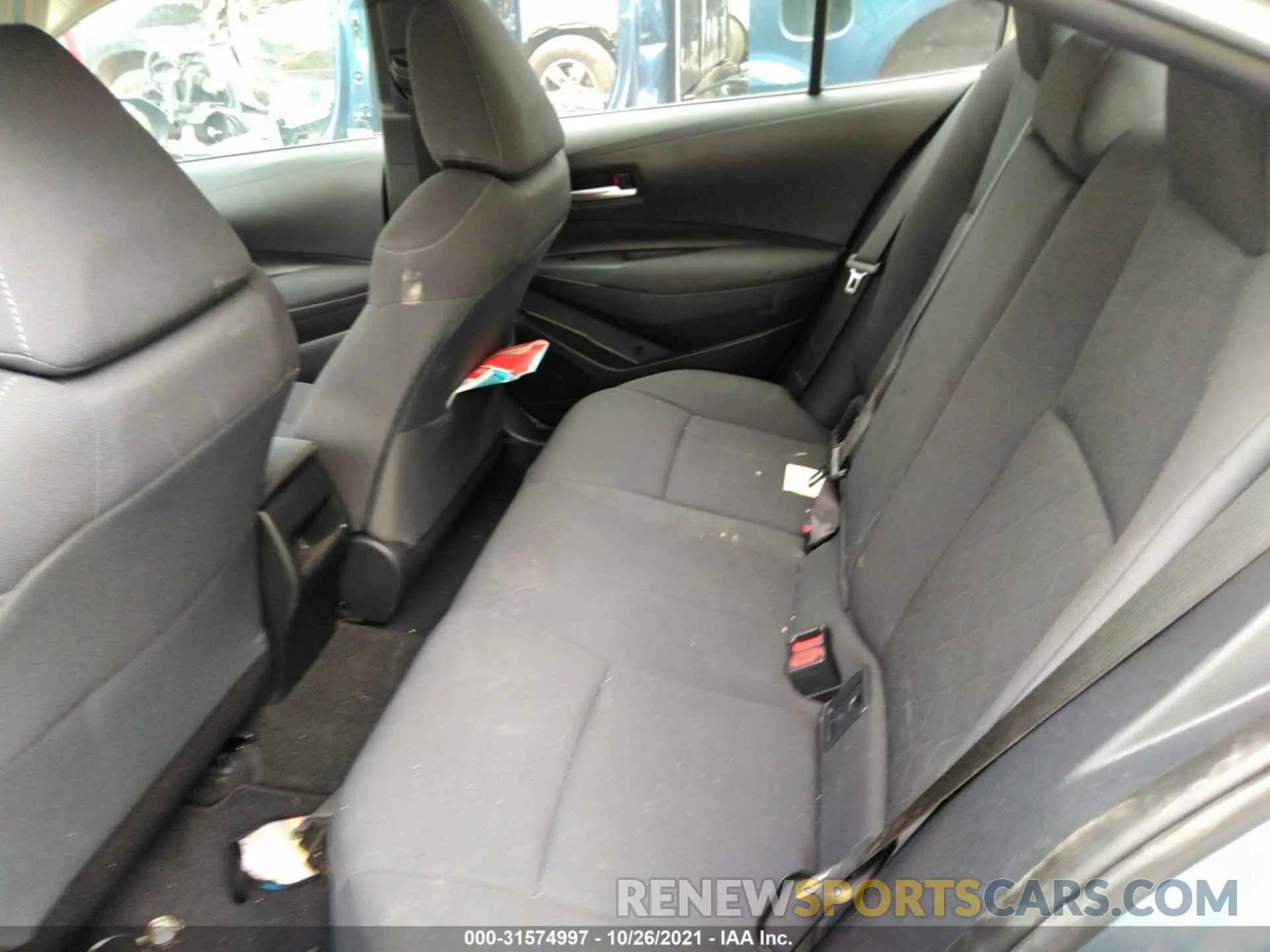 8 fotografías del automóvil dañado 5YFEPRAE8LP044063 TOYOTA COROLLA 2020