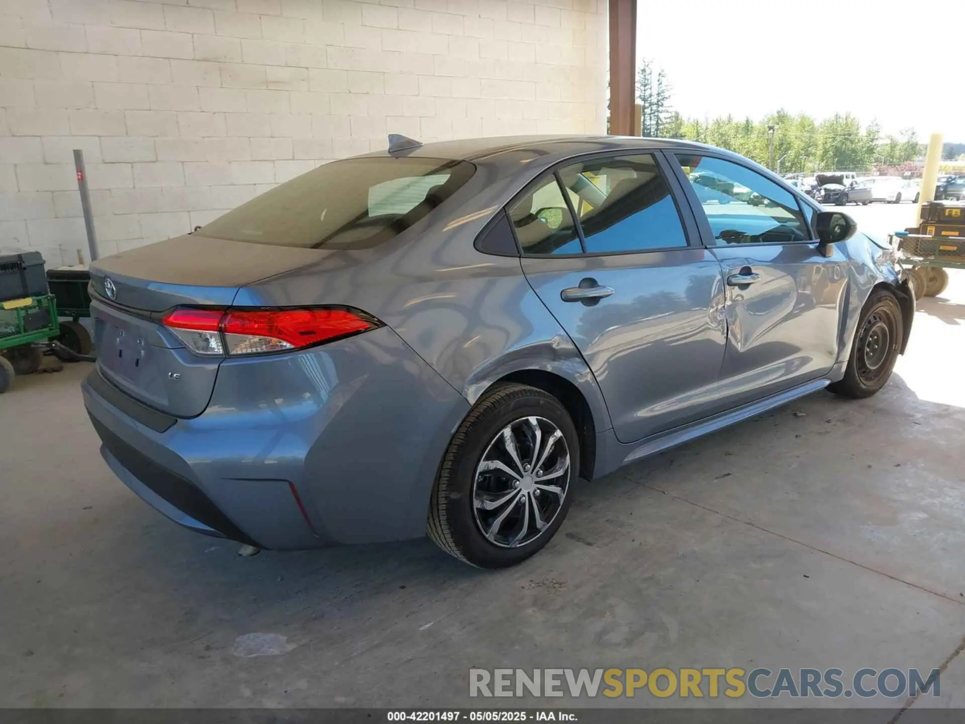 4 fotografías del automóvil dañado 5YFEPRAE8LP044662 TOYOTA COROLLA 2020