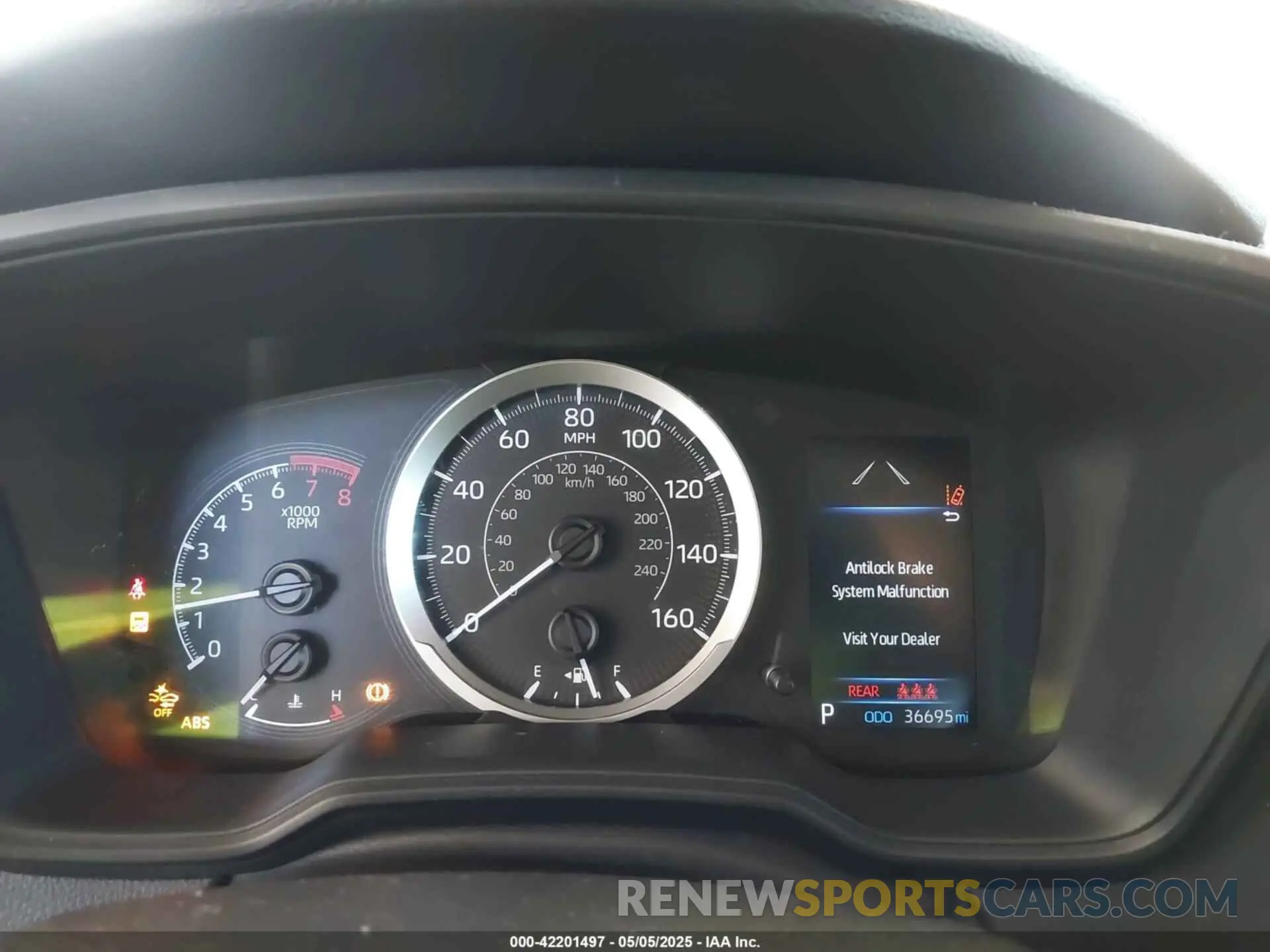 7 fotografías del automóvil dañado 5YFEPRAE8LP044662 TOYOTA COROLLA 2020