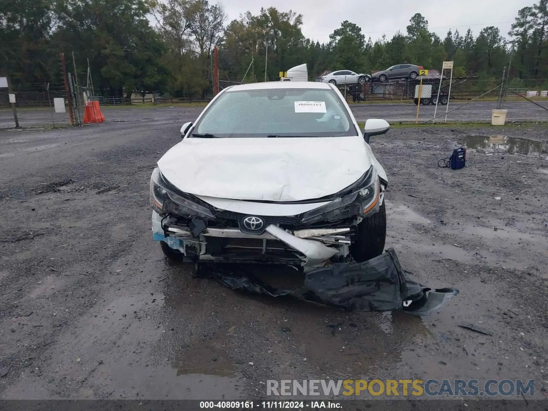 12 fotografías del automóvil dañado 5YFEPRAE8LP058075 TOYOTA COROLLA 2020