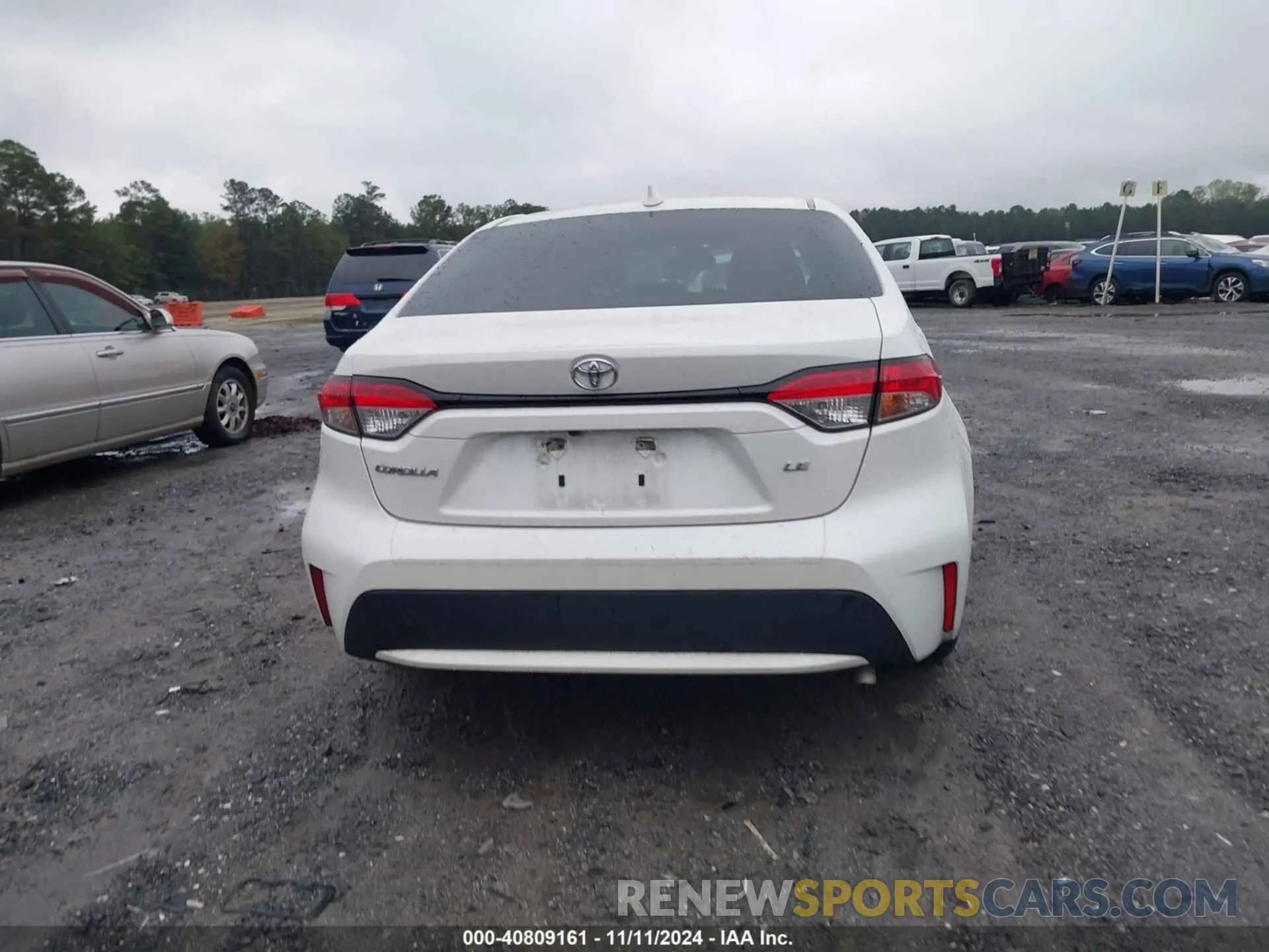 16 fotografías del automóvil dañado 5YFEPRAE8LP058075 TOYOTA COROLLA 2020