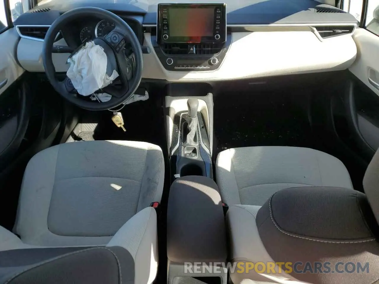 8 fotografías del automóvil dañado 5YFEPRAE8LP076043 TOYOTA COROLLA 2020