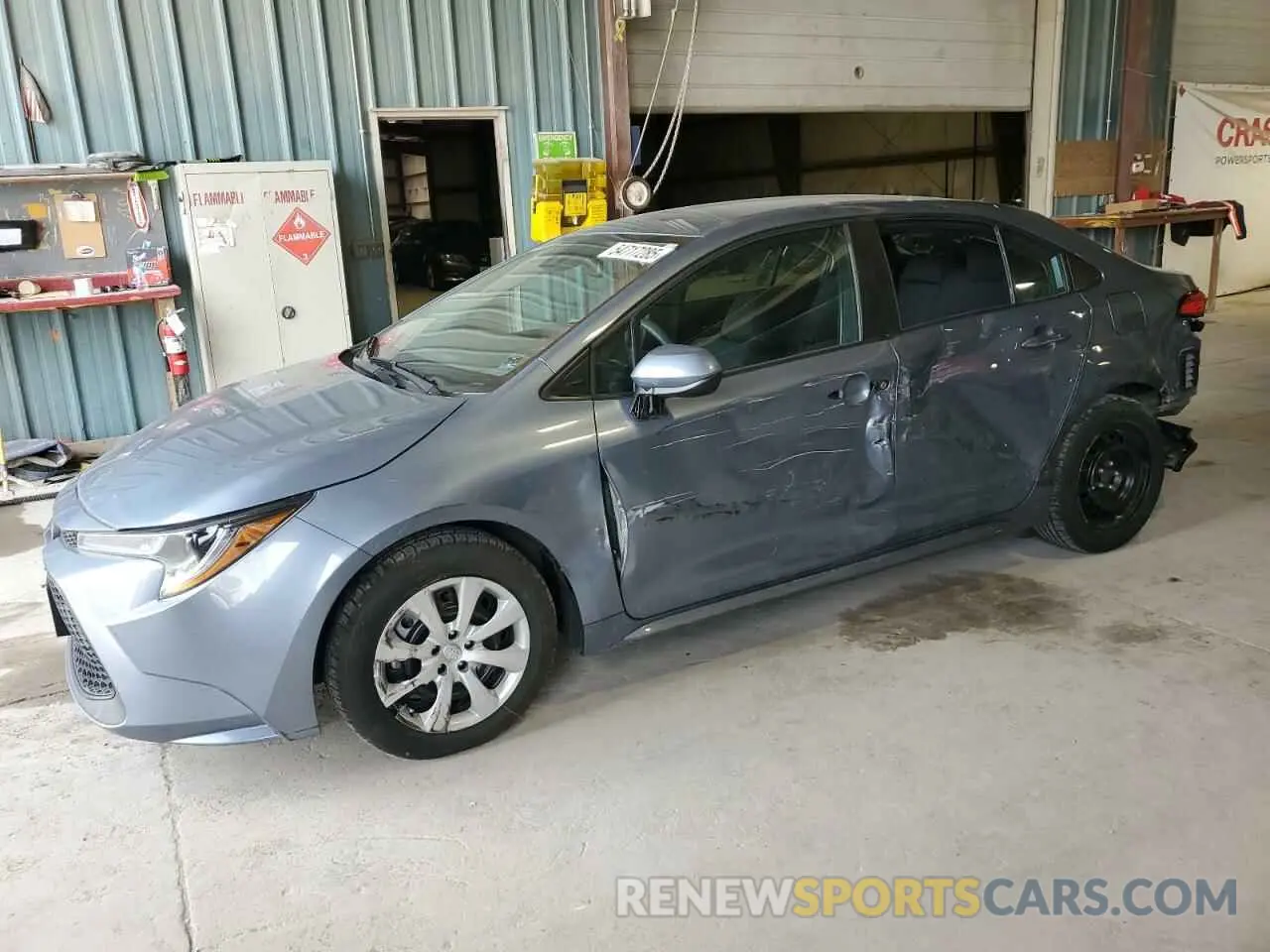 1 fotografías del automóvil dañado 5YFEPRAE8LP077483 TOYOTA COROLLA 2020
