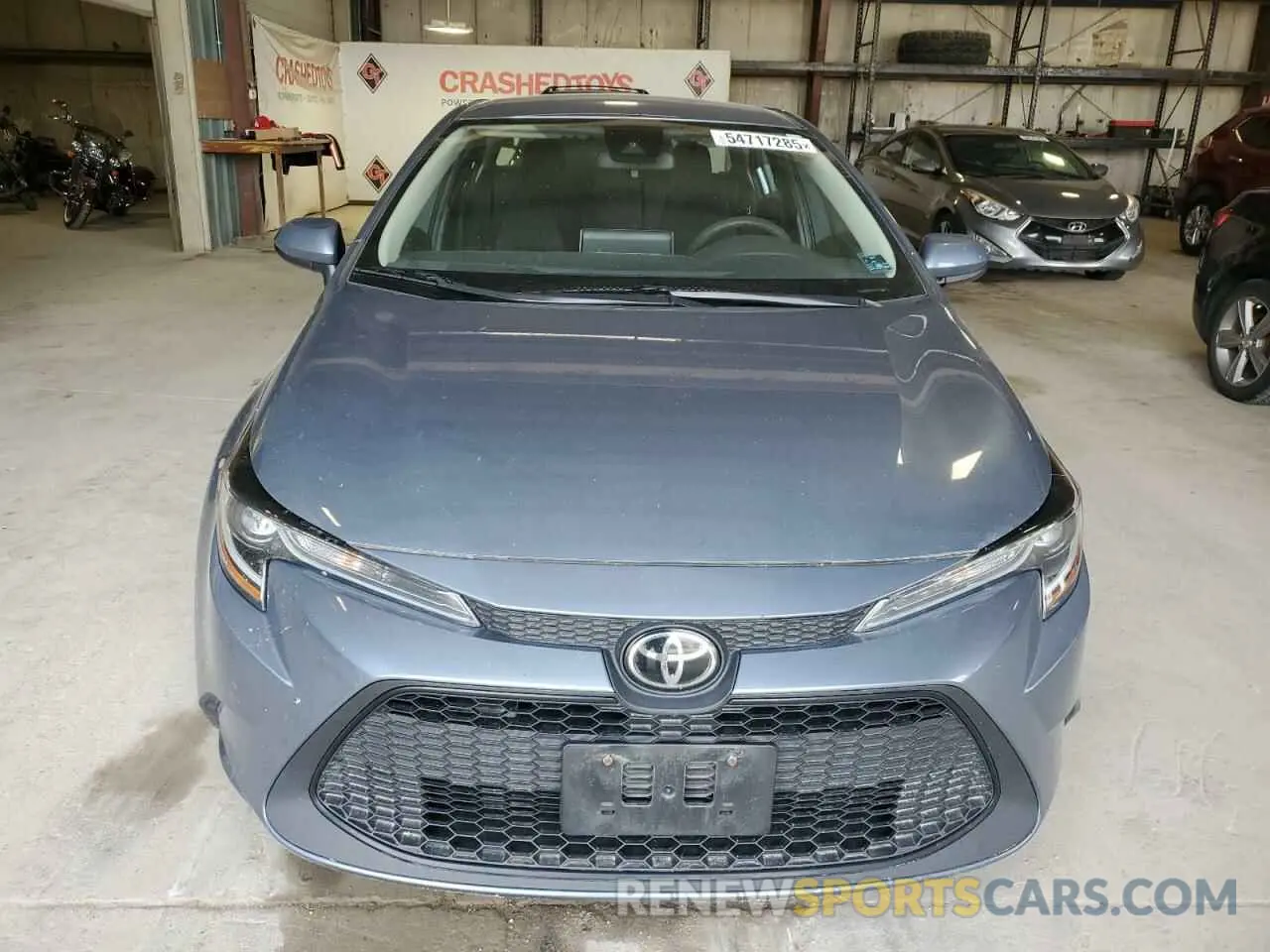 5 fotografías del automóvil dañado 5YFEPRAE8LP077483 TOYOTA COROLLA 2020
